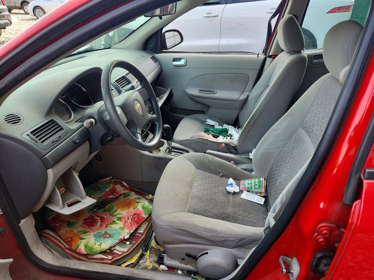 2007 Chevrolet Cobalt Ls Red vin: 1G1AK55F077320390