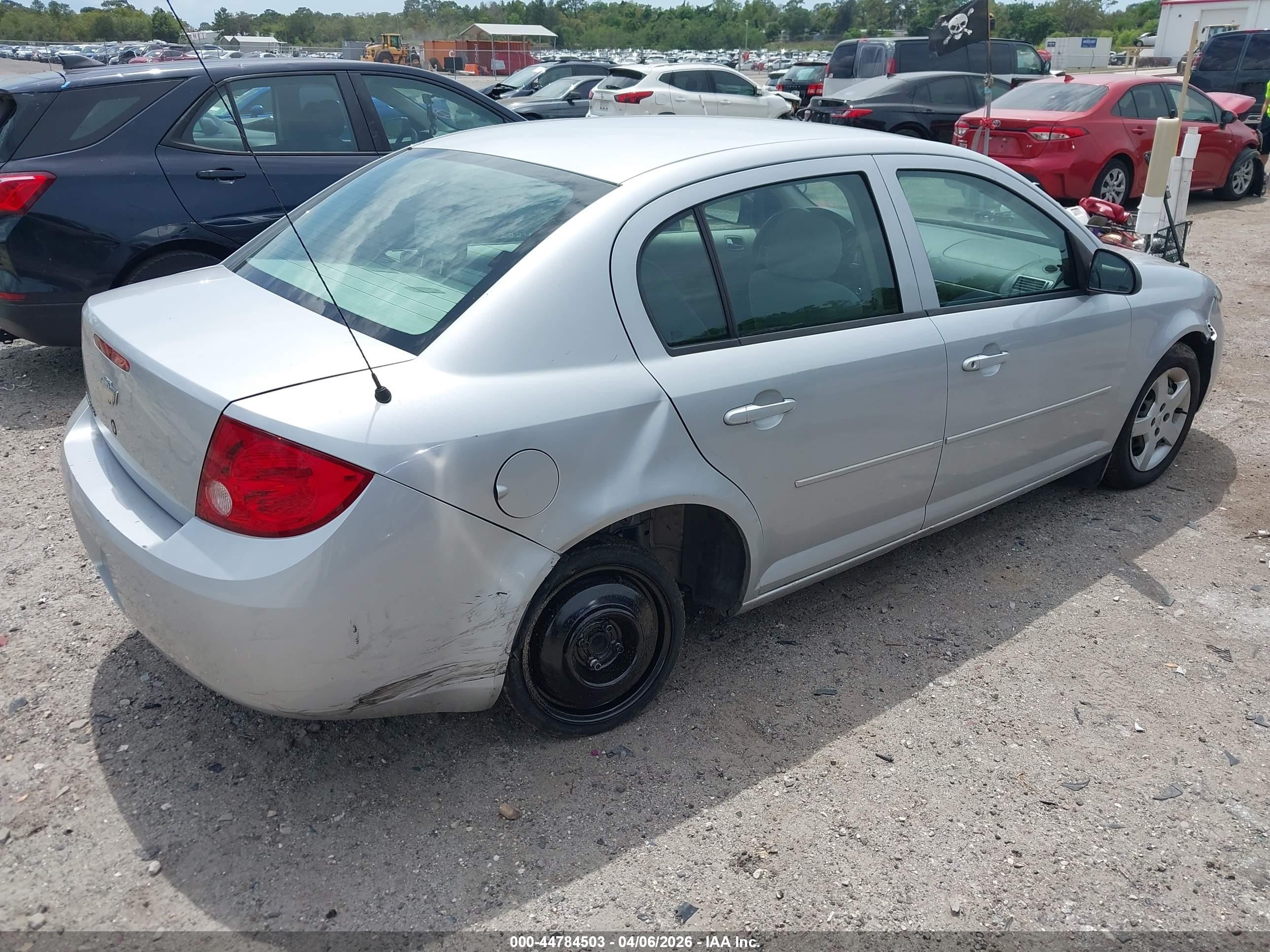 2006 Chevrolet Cobalt Ls Silver vin: 1G1AK55F167789700