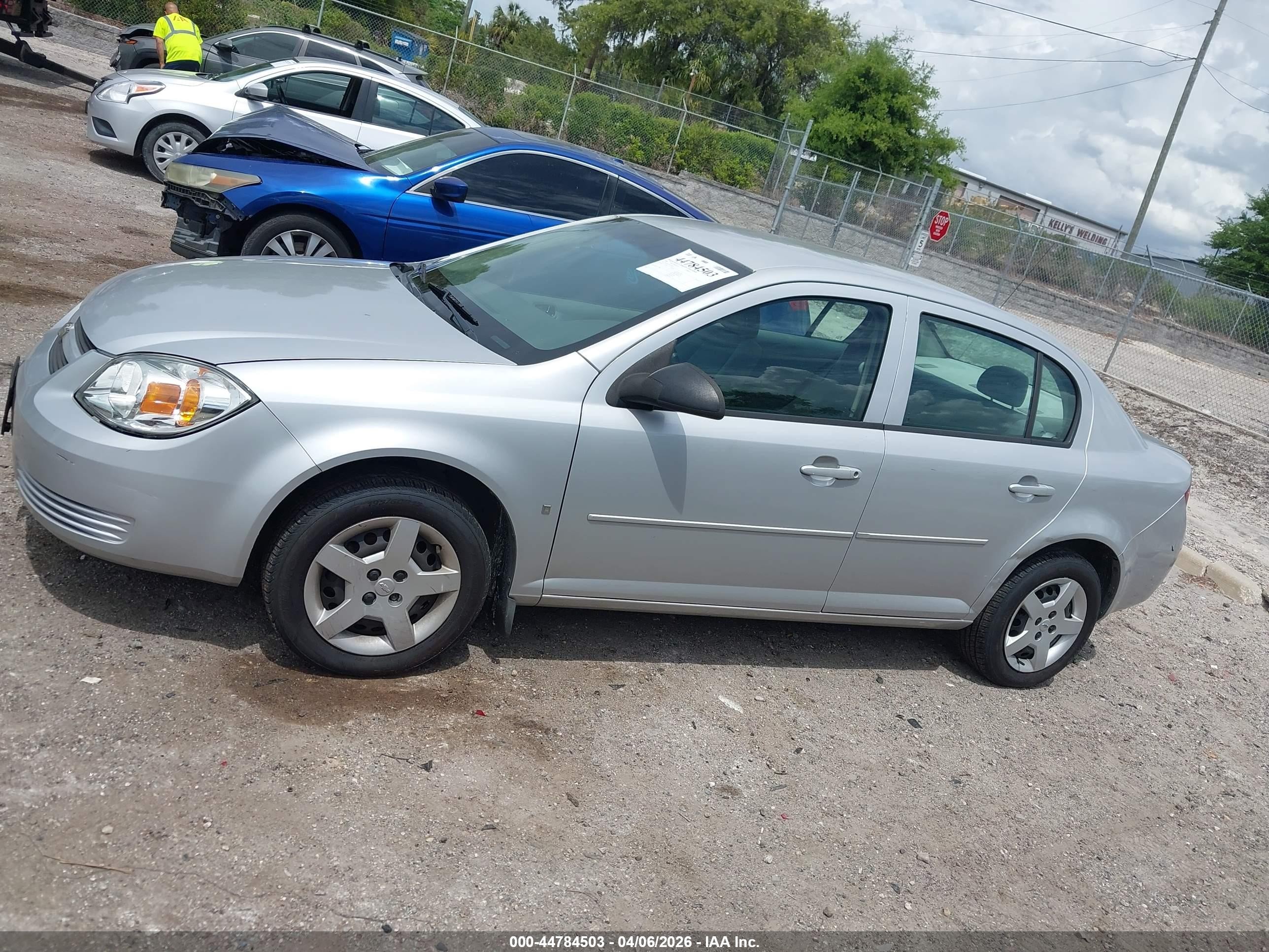 2006 Chevrolet Cobalt Ls Silver vin: 1G1AK55F167789700