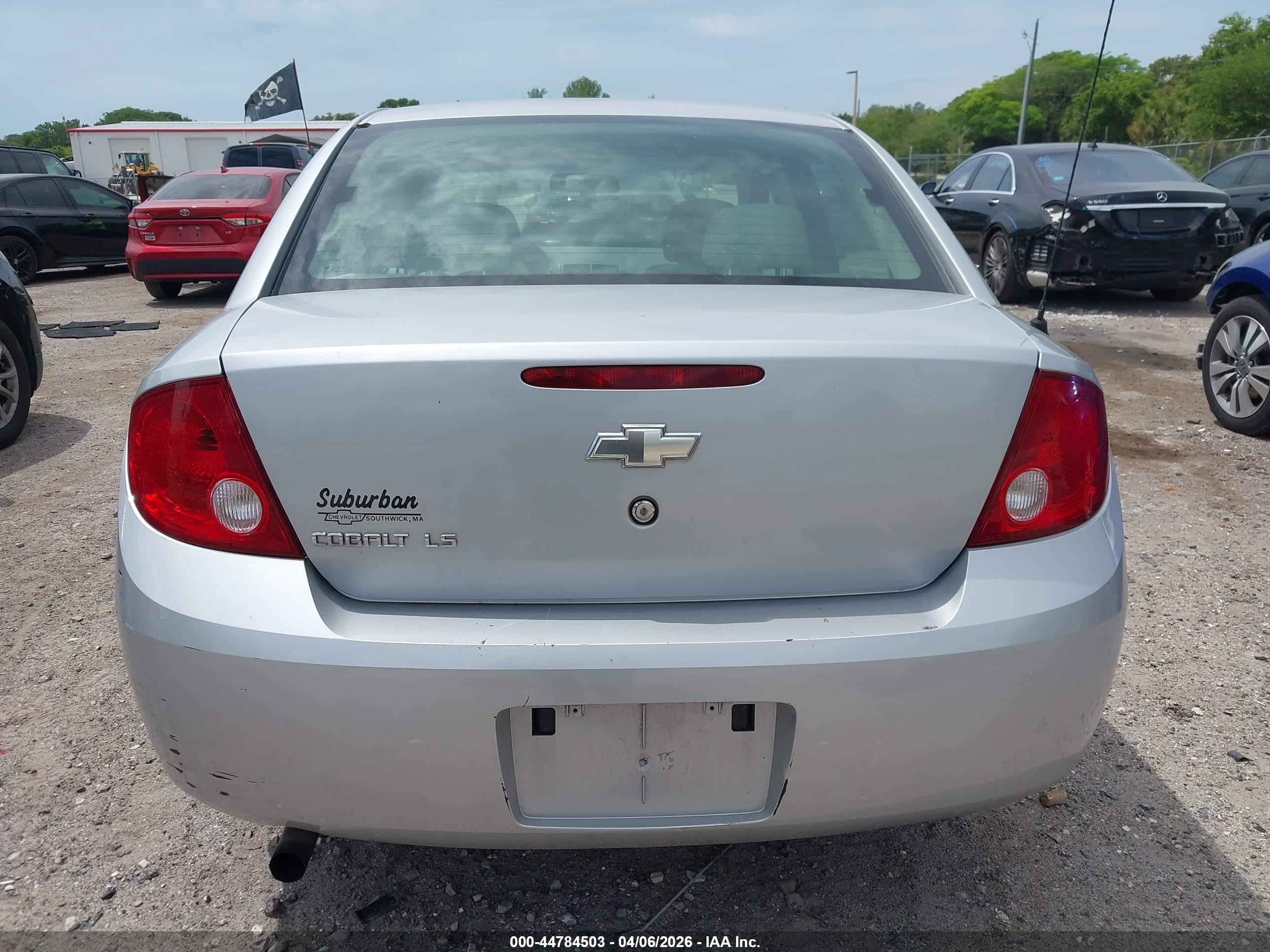 2006 Chevrolet Cobalt Ls Silver vin: 1G1AK55F167789700