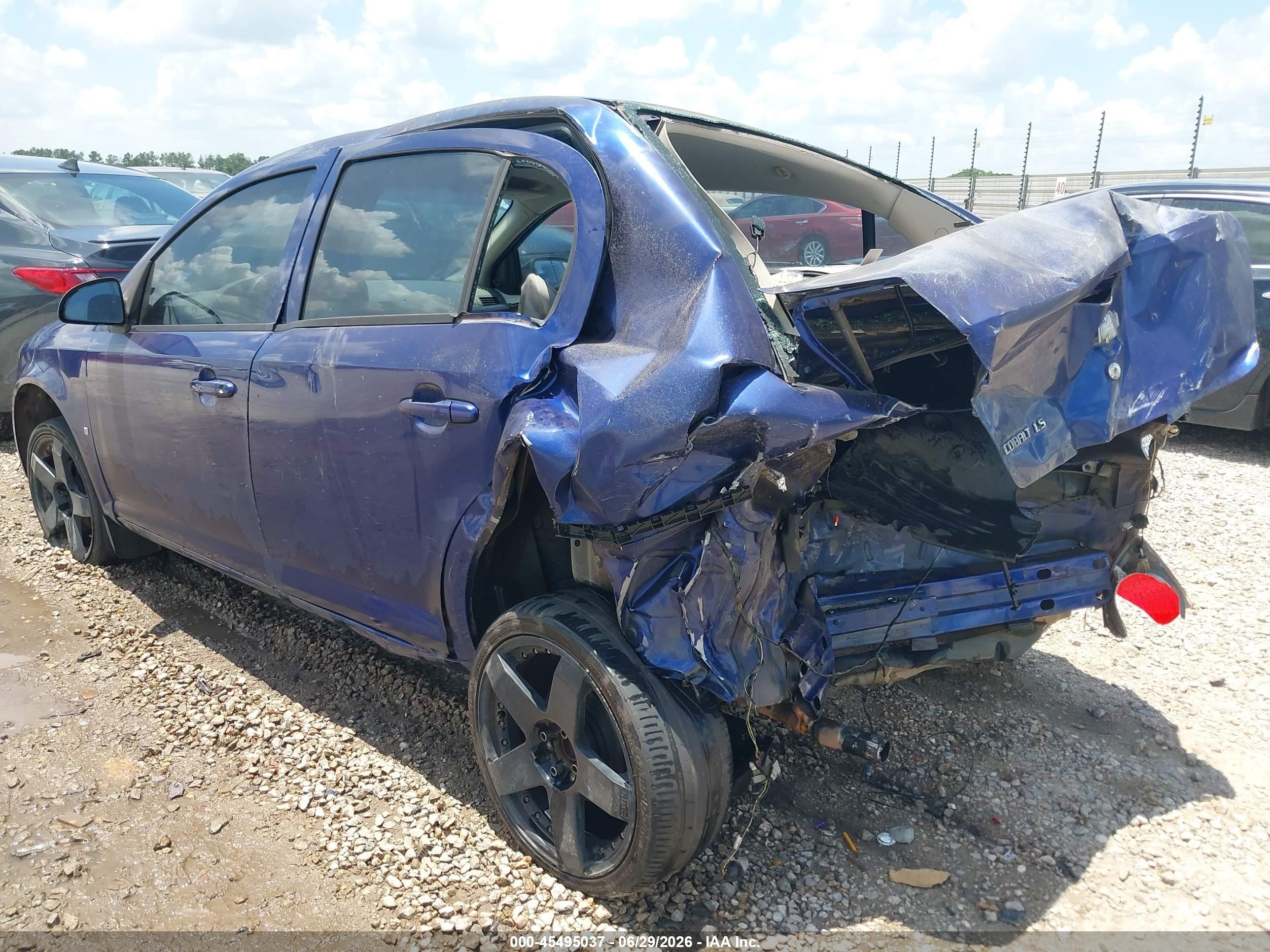 2006 Chevrolet Cobalt Ls Blue vin: 1G1AK55F167842007