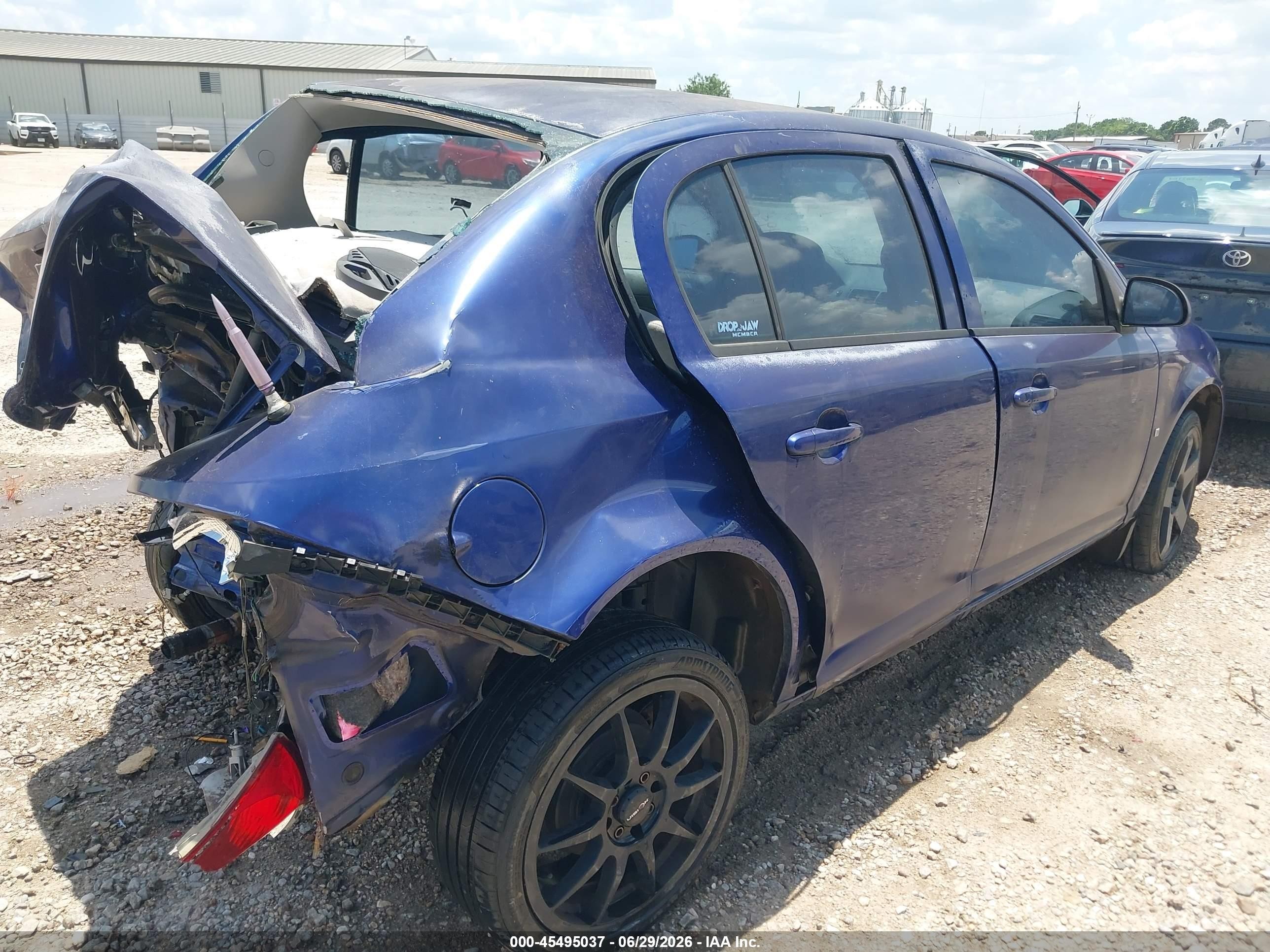 2006 Chevrolet Cobalt Ls Blue vin: 1G1AK55F167842007