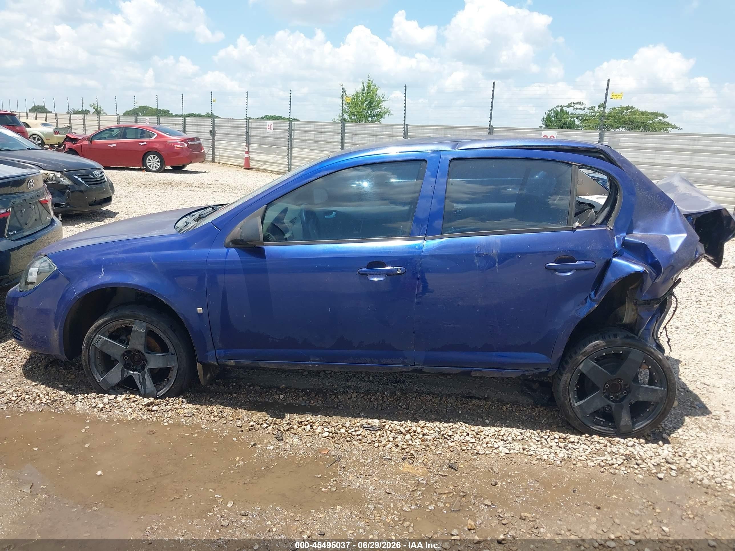 2006 Chevrolet Cobalt Ls Blue vin: 1G1AK55F167842007