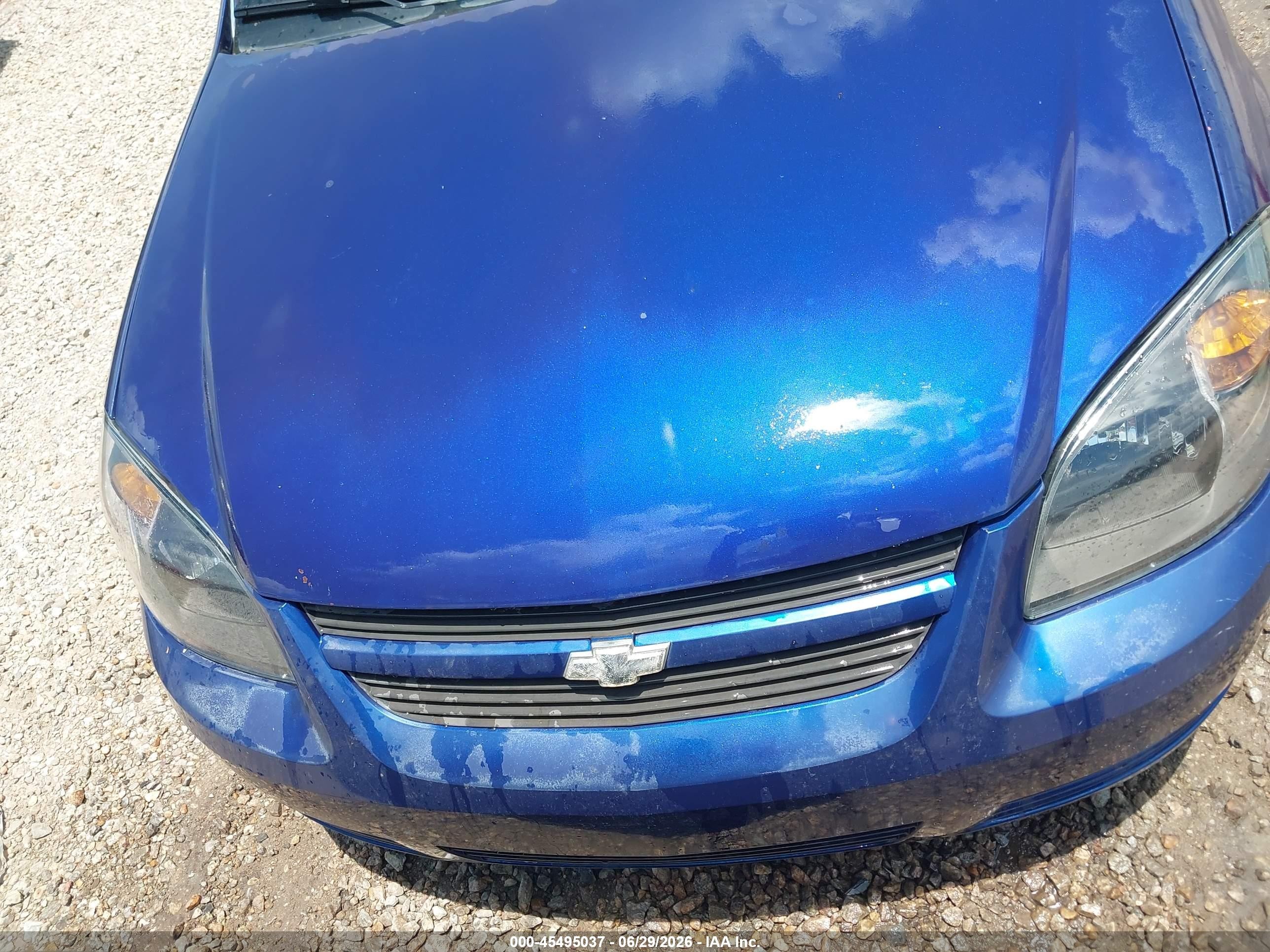 2006 Chevrolet Cobalt Ls Blue vin: 1G1AK55F167842007