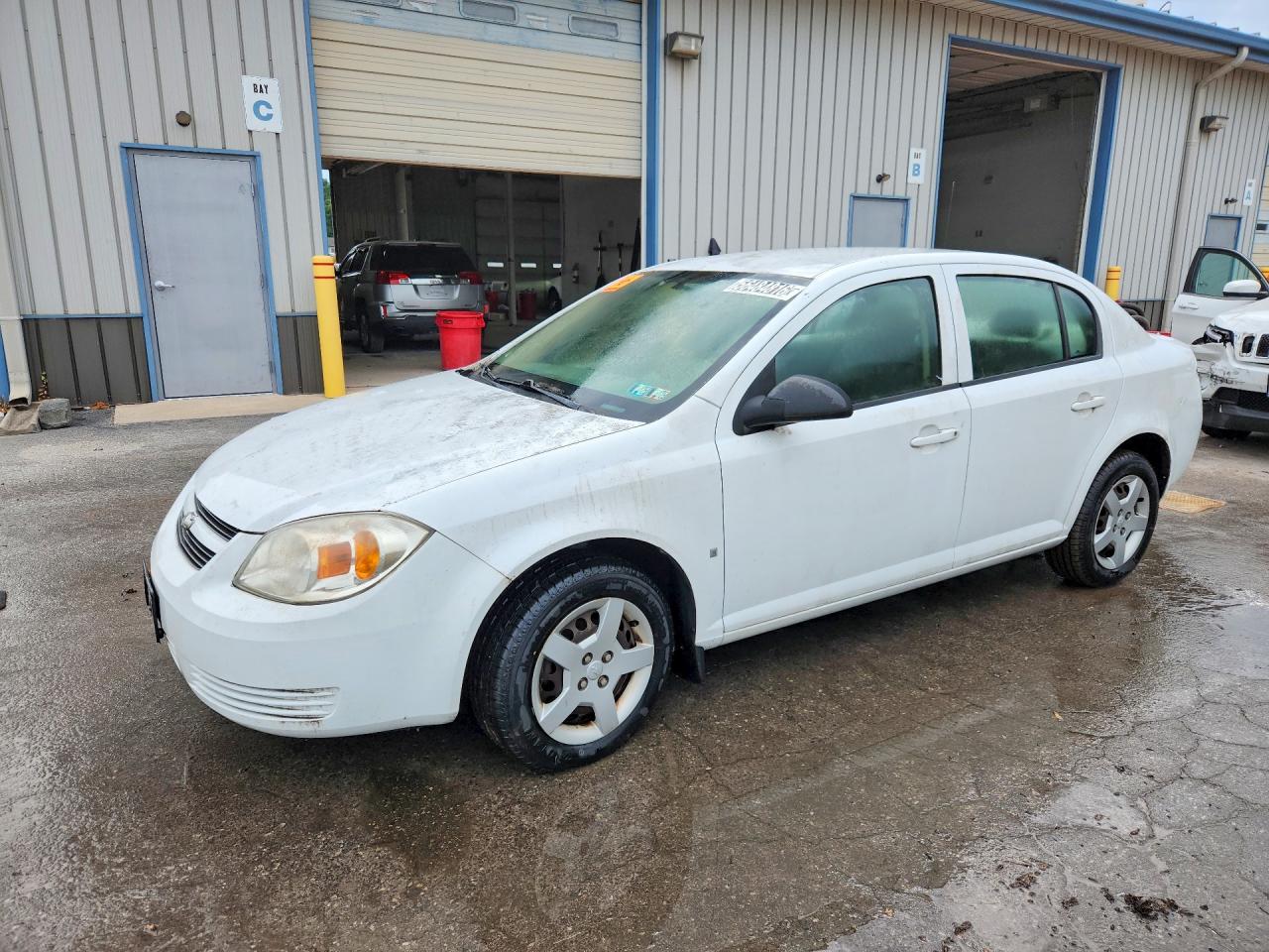 2006 Chevrolet Cobalt Ls Белый vin: 1G1AK55F267688410