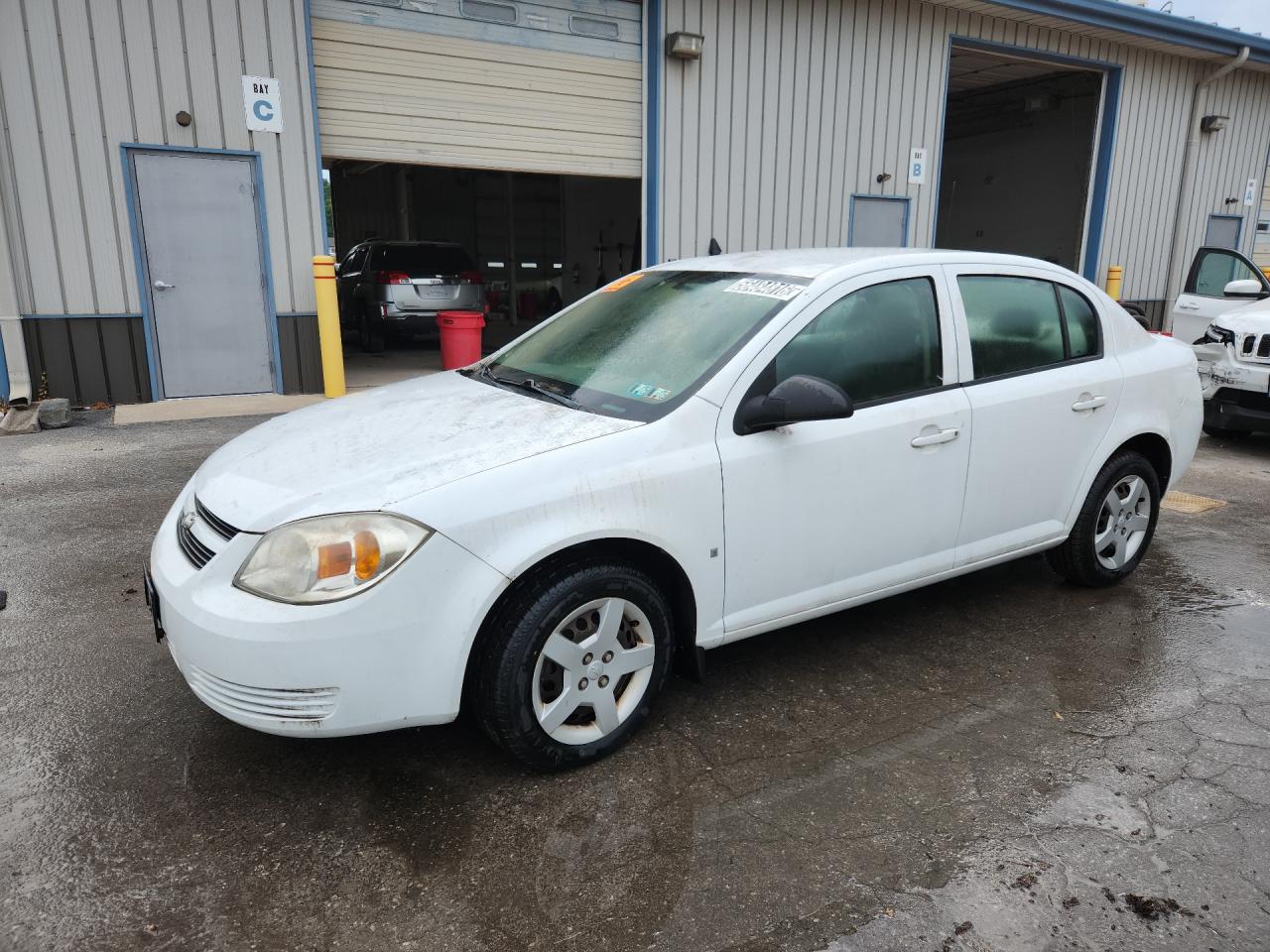 2006 Chevrolet Cobalt Ls Белый vin: 1G1AK55F267688410 Damage: Lf Mirror Cover, Oxidized, > 12 Inches