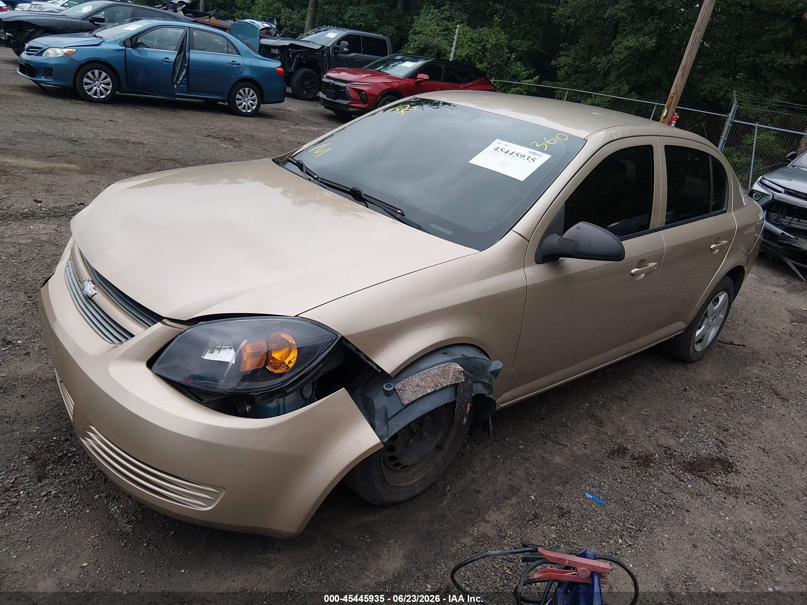 2006 Chevrolet Cobalt Ls Gold vin: 1G1AK55F267806973