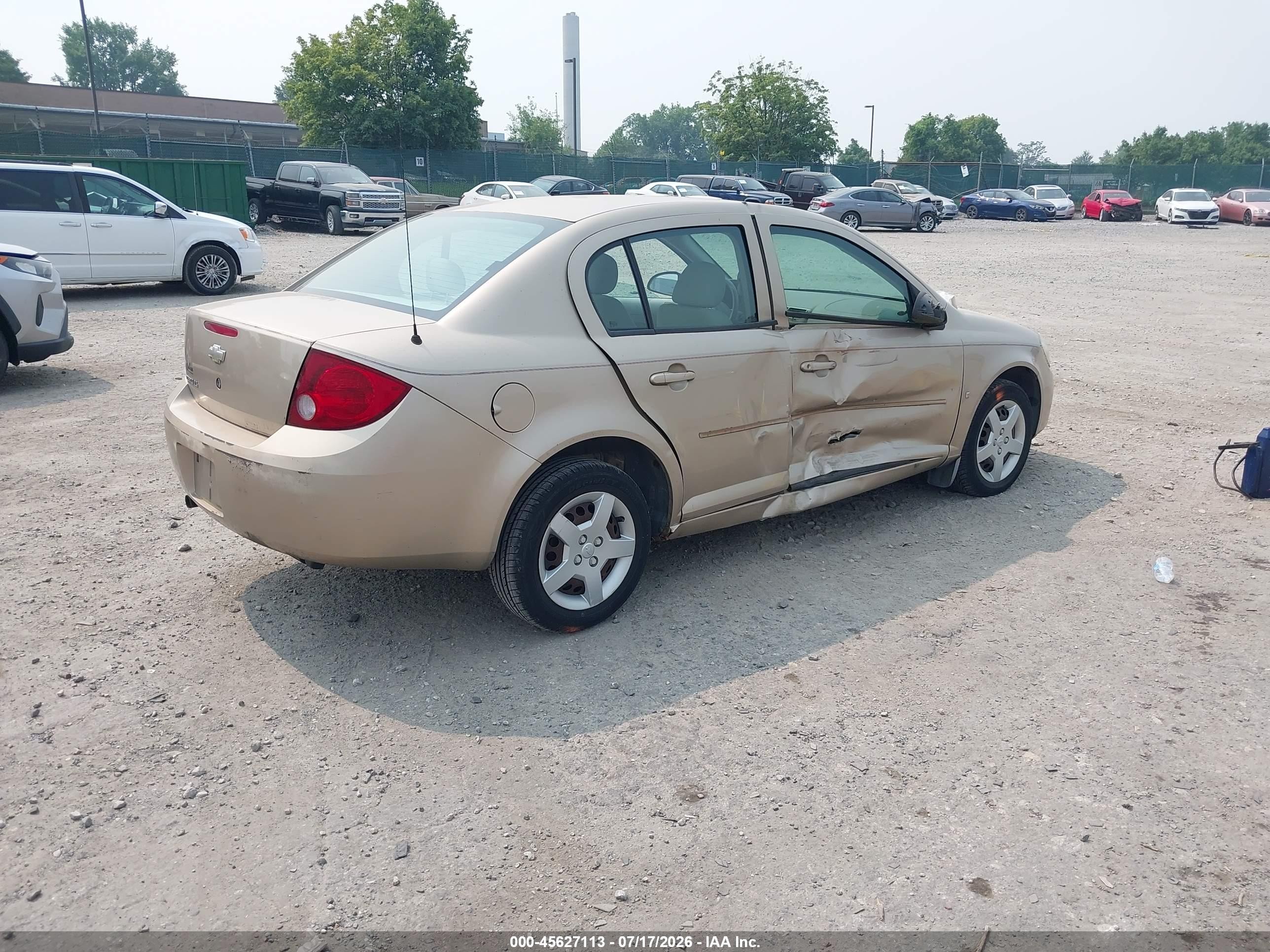 2006 Chevrolet Cobalt Ls Tan vin: 1G1AK55F367823359