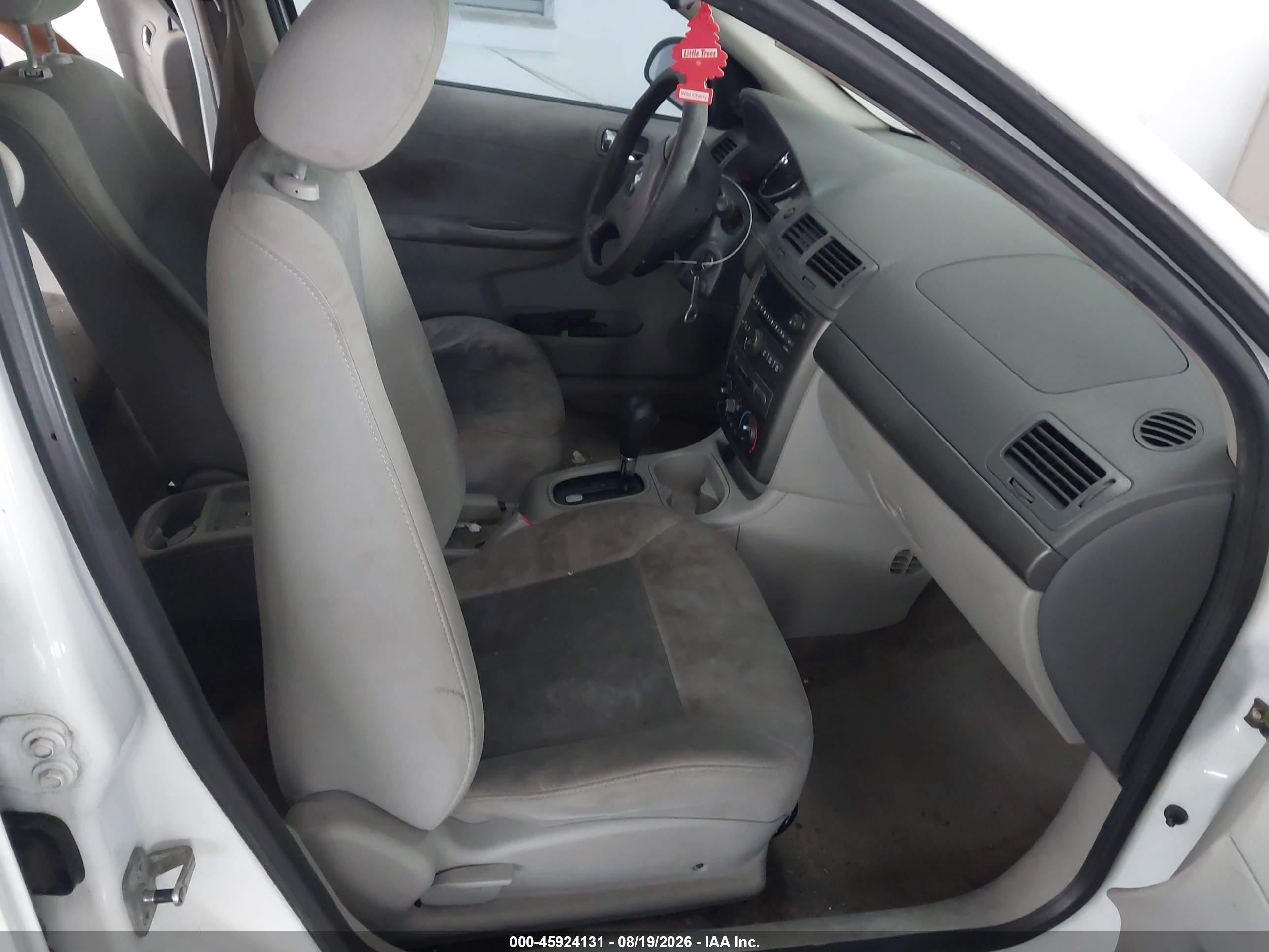 2007 Chevrolet Cobalt Ls White vin: 1G1AK55F377160019