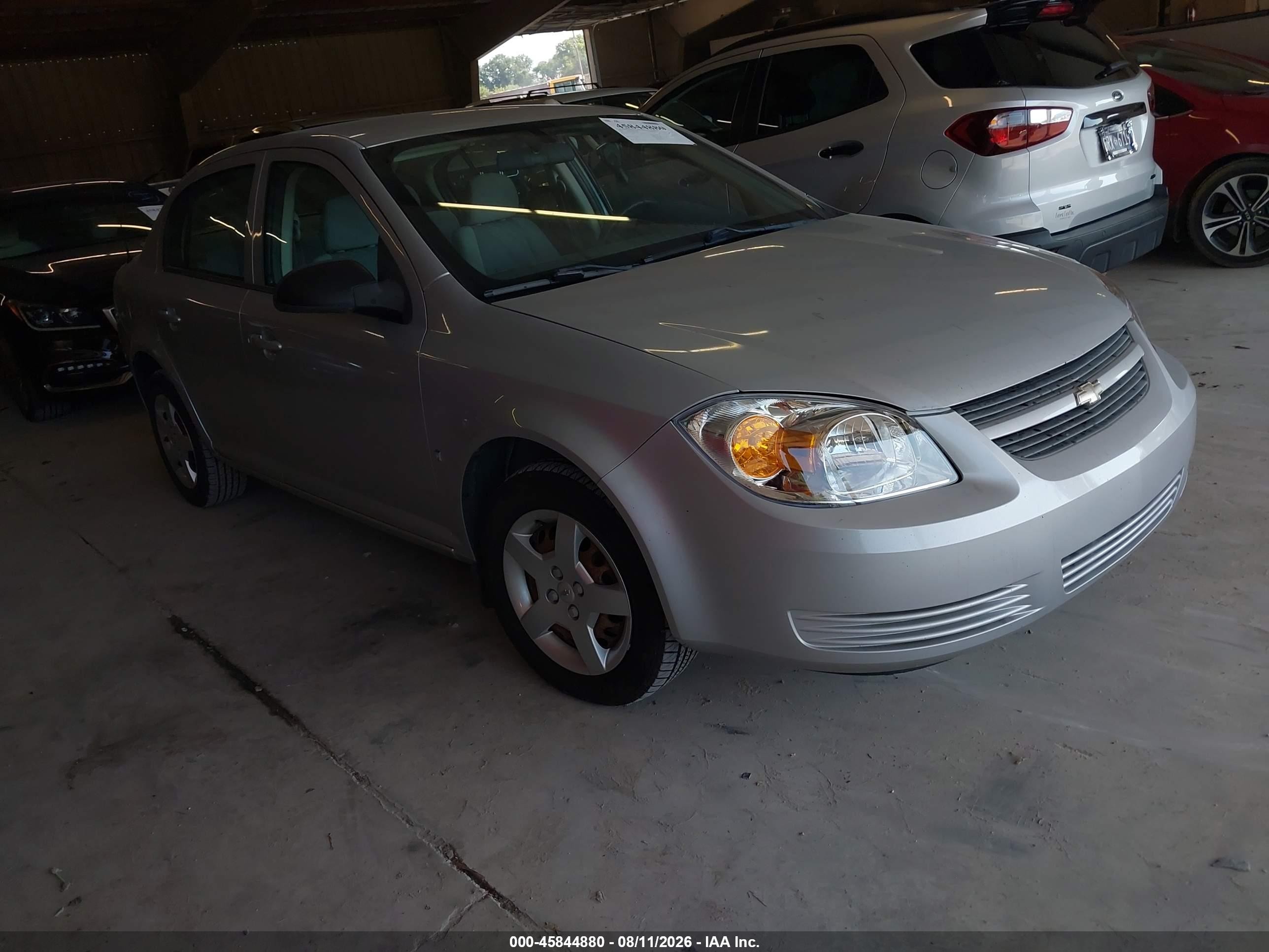 2007 Chevrolet Cobalt Ls Silver vin: 1G1AK55F377291659