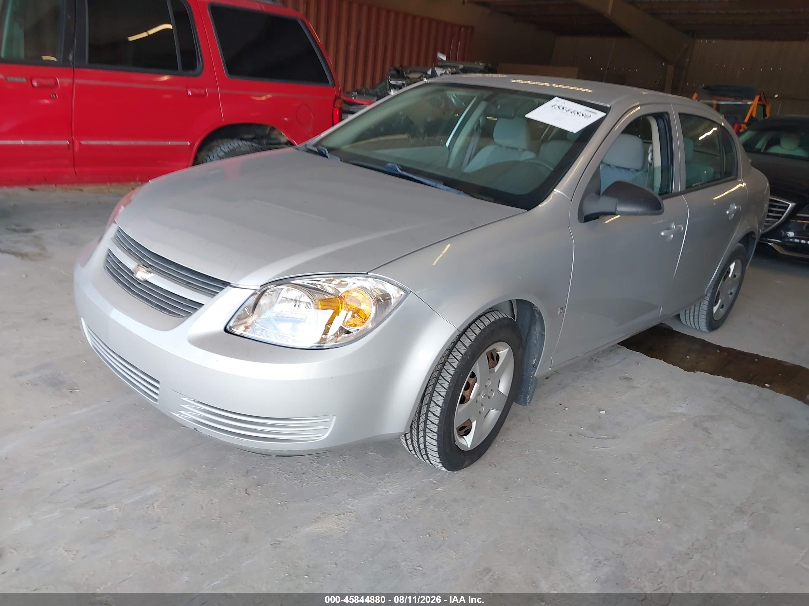 2007 Chevrolet Cobalt Ls Silver vin: 1G1AK55F377291659