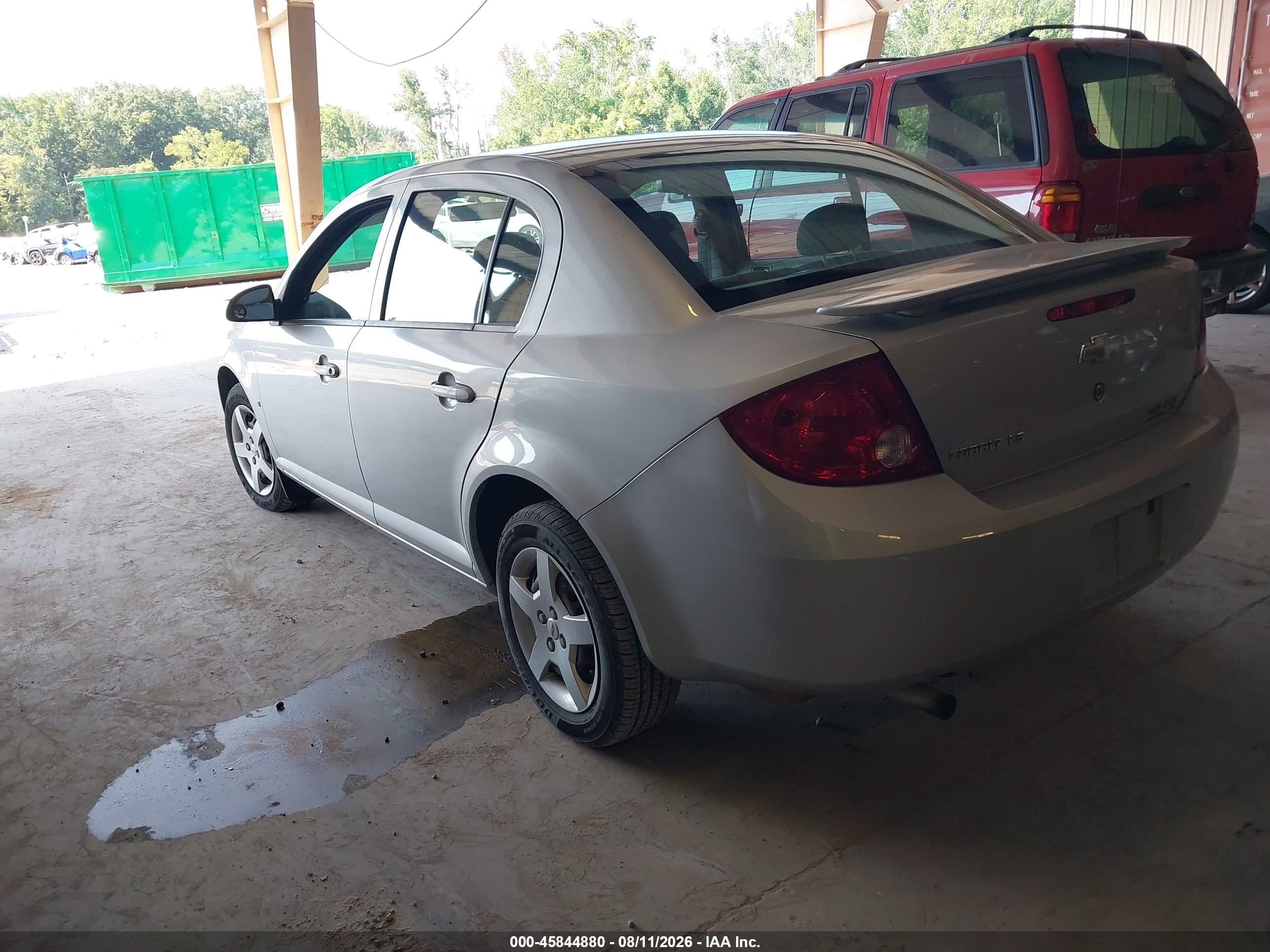 2007 Chevrolet Cobalt Ls Silver vin: 1G1AK55F377291659