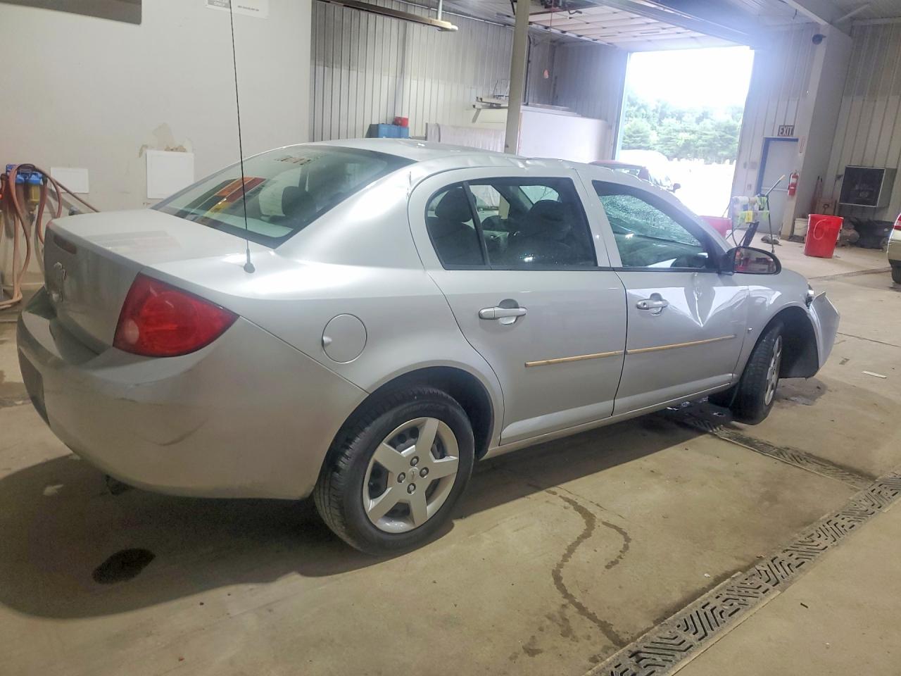 2007 Chevrolet Cobalt Ls Silver vin: 1G1AK55F377417082