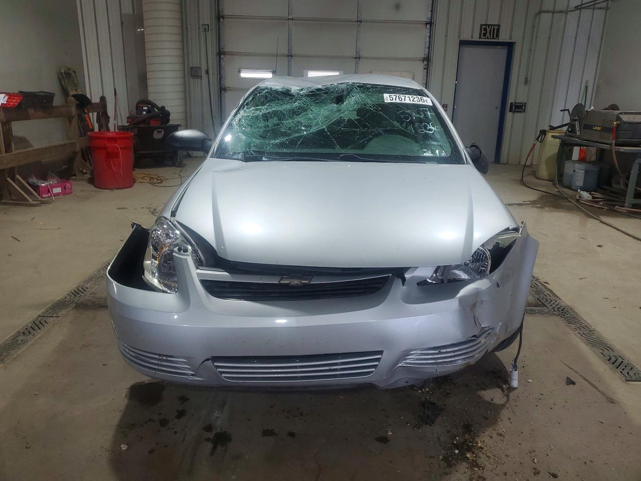 2007 Chevrolet Cobalt Ls Silver vin: 1G1AK55F377417082