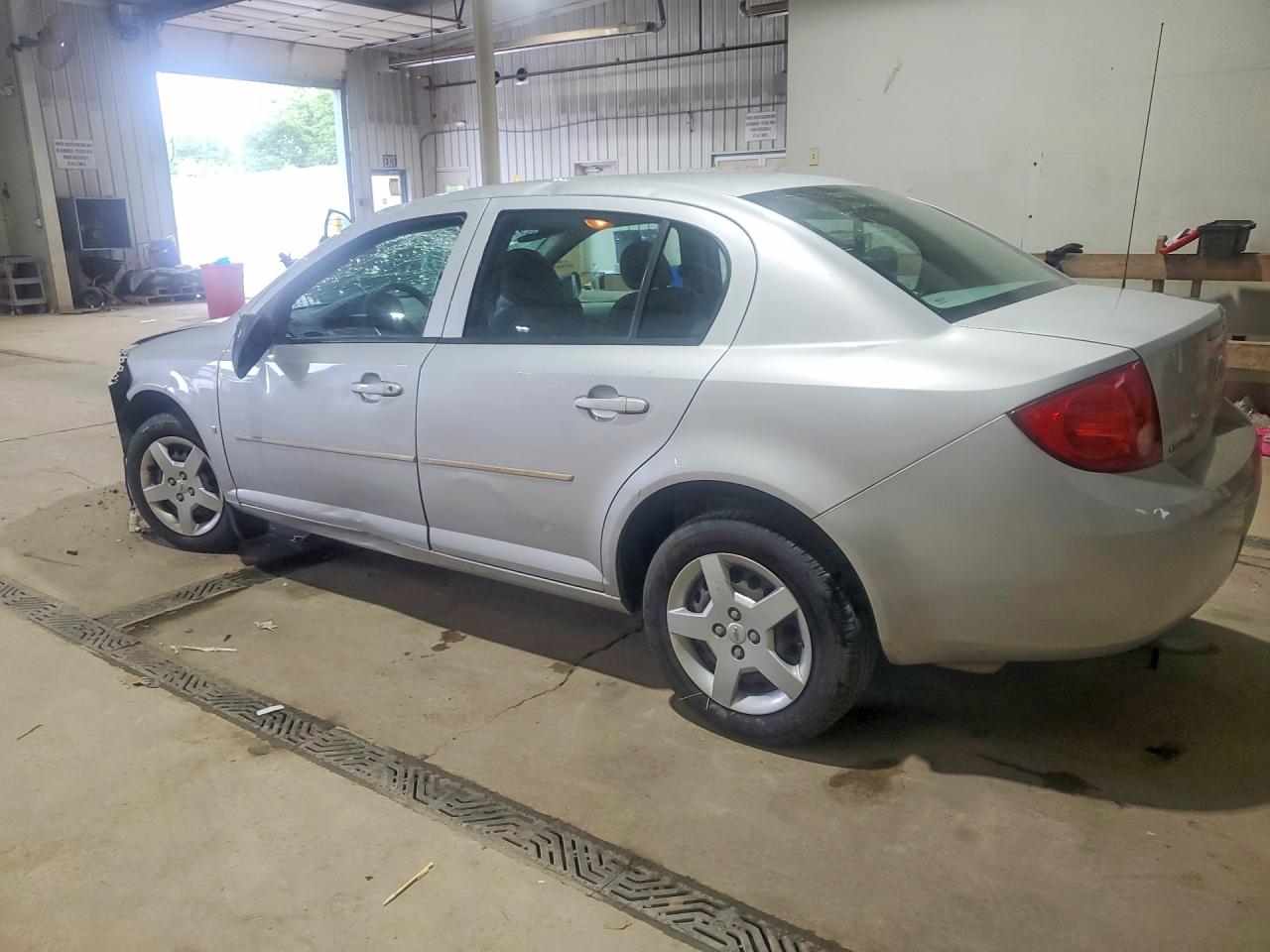 2007 Chevrolet Cobalt Ls Silver vin: 1G1AK55F377417082
