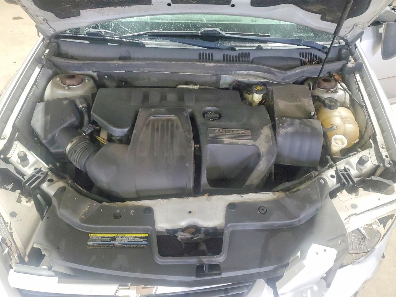 2007 Chevrolet Cobalt Ls Silver vin: 1G1AK55F377417082