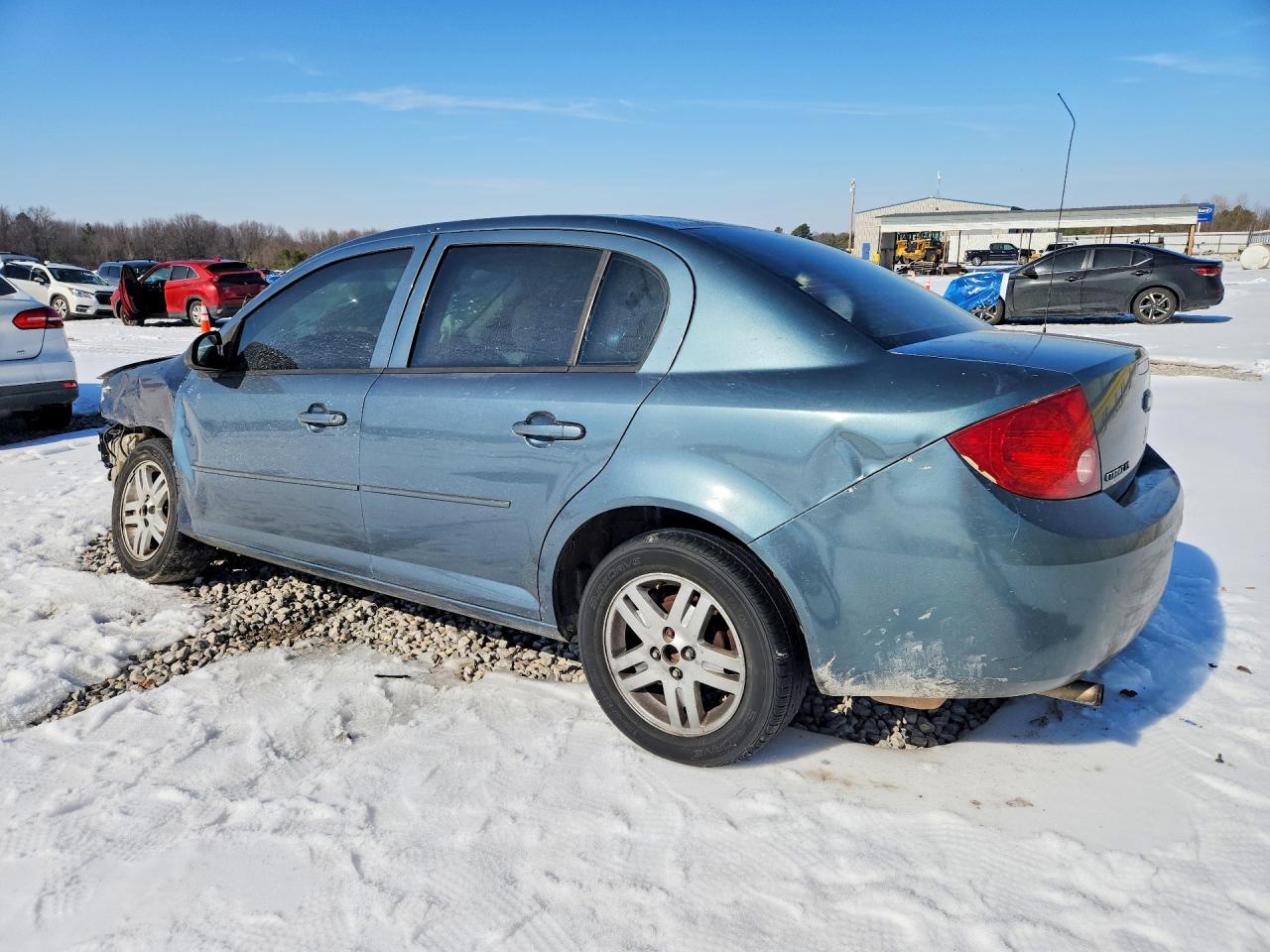 2007 Chevrolet Cobalt Ls Blue vin: 1G1AK55F477274529