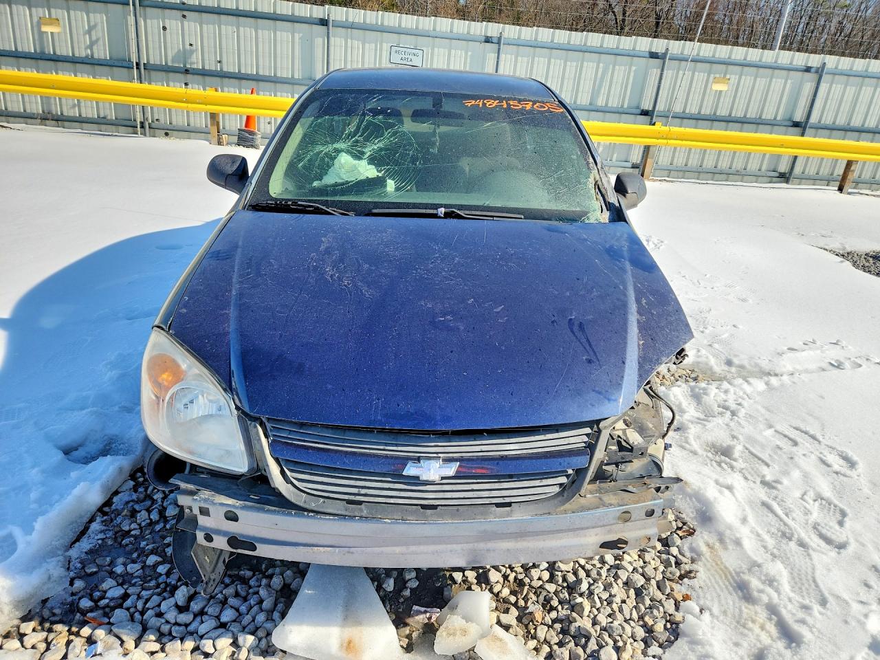 2007 Chevrolet Cobalt Ls Blue vin: 1G1AK55F477274529