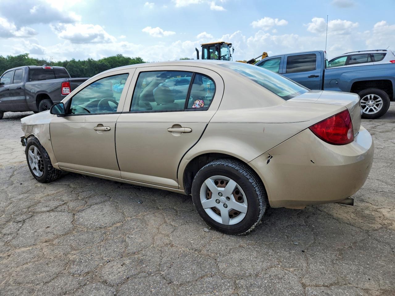2006 Chevrolet Cobalt Ls Cream vin: 1G1AK55F567800309