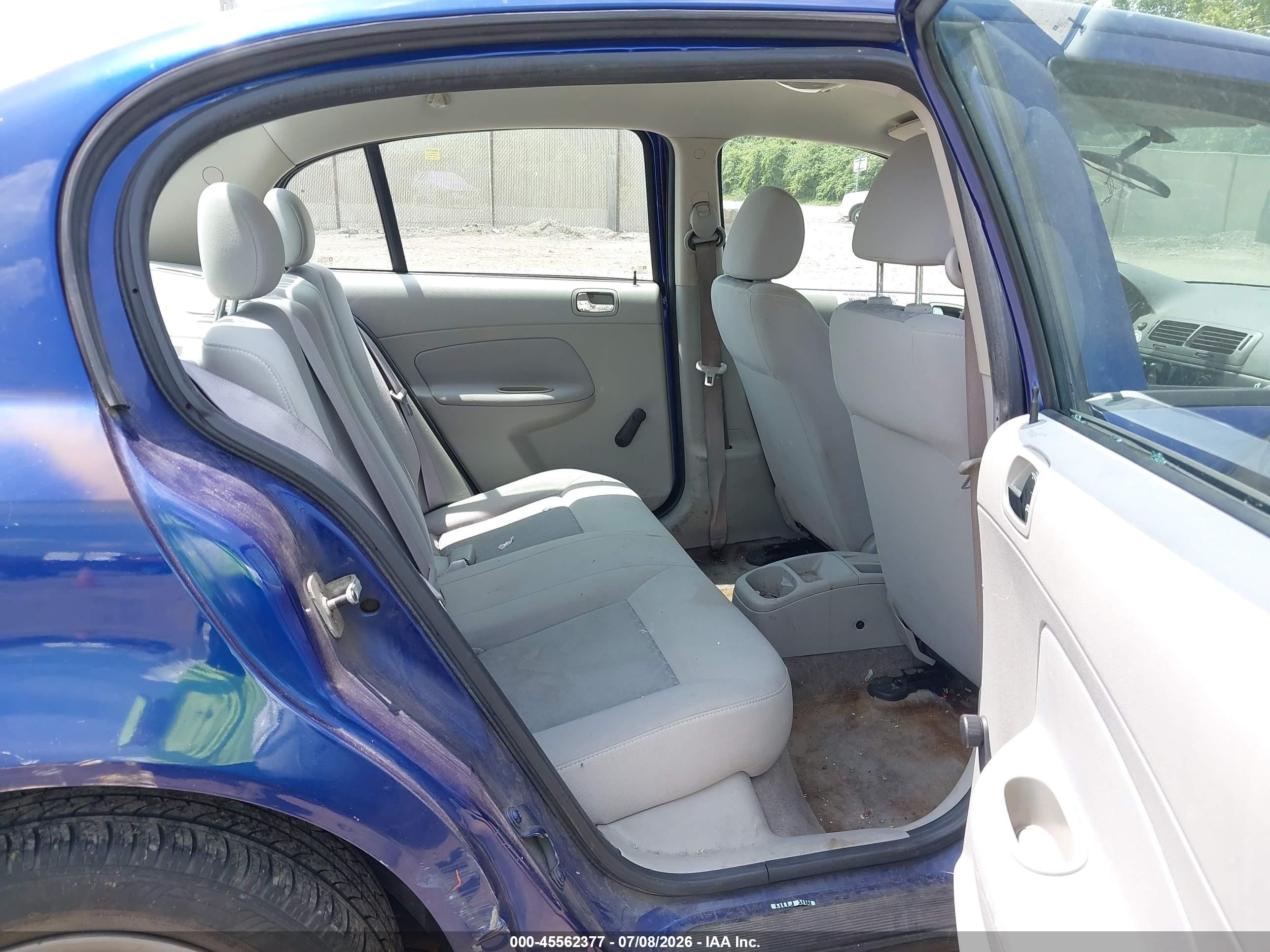 2007 Chevrolet Cobalt Ls Blue vin: 1G1AK55F577179770