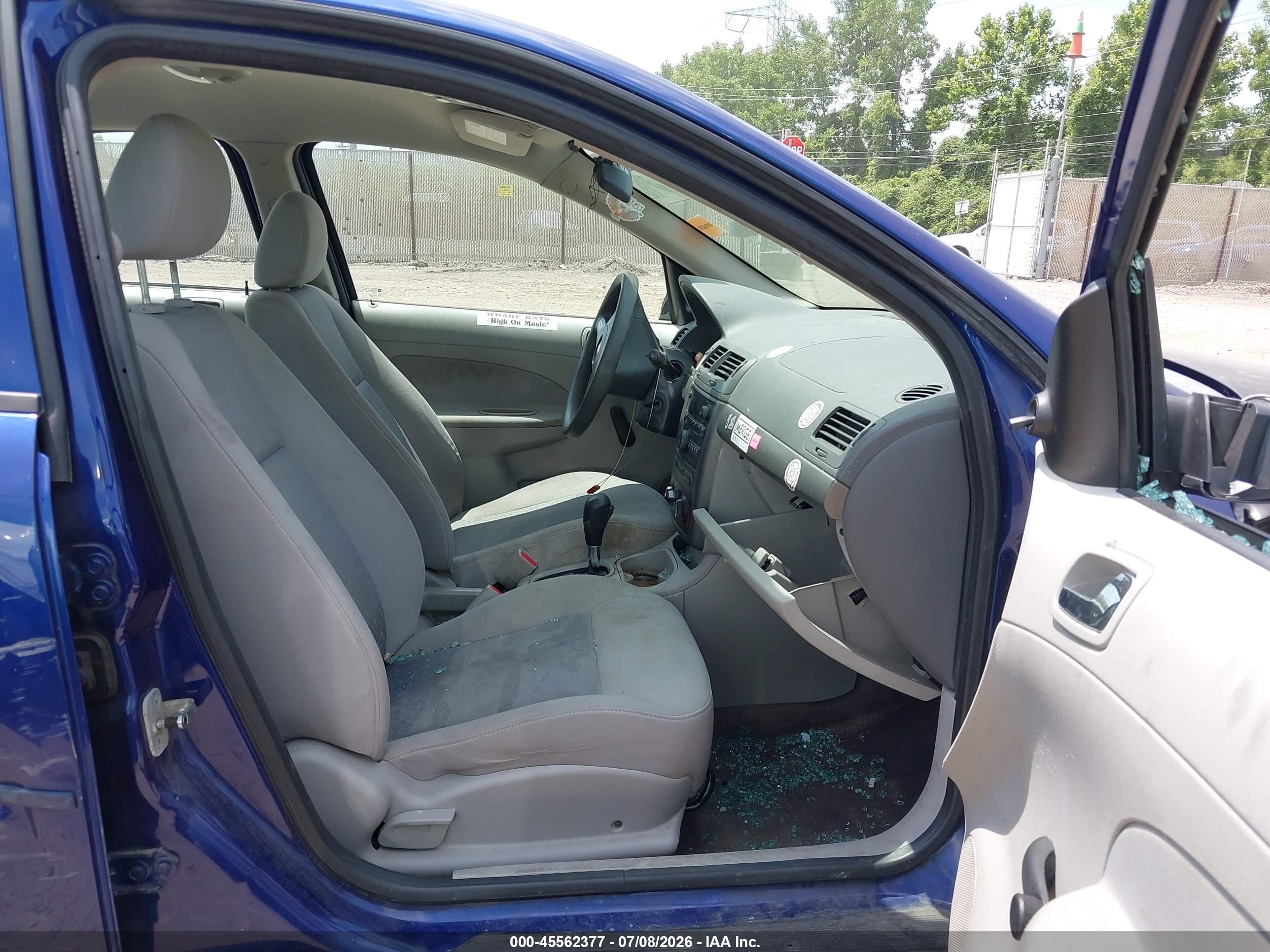 2007 Chevrolet Cobalt Ls Blue vin: 1G1AK55F577179770