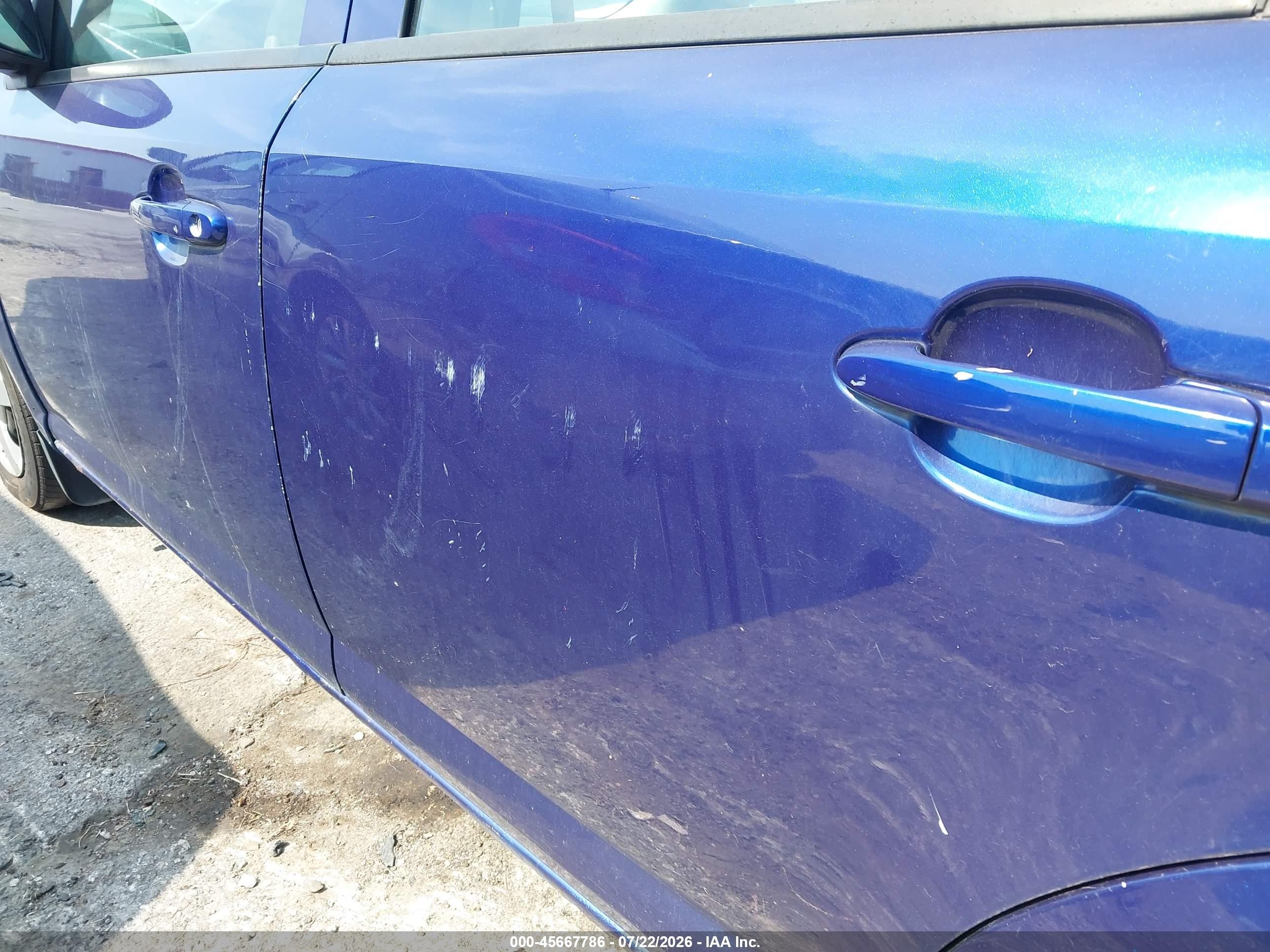 2007 Chevrolet Cobalt Ls Синий vin: 1G1AK55F577309207