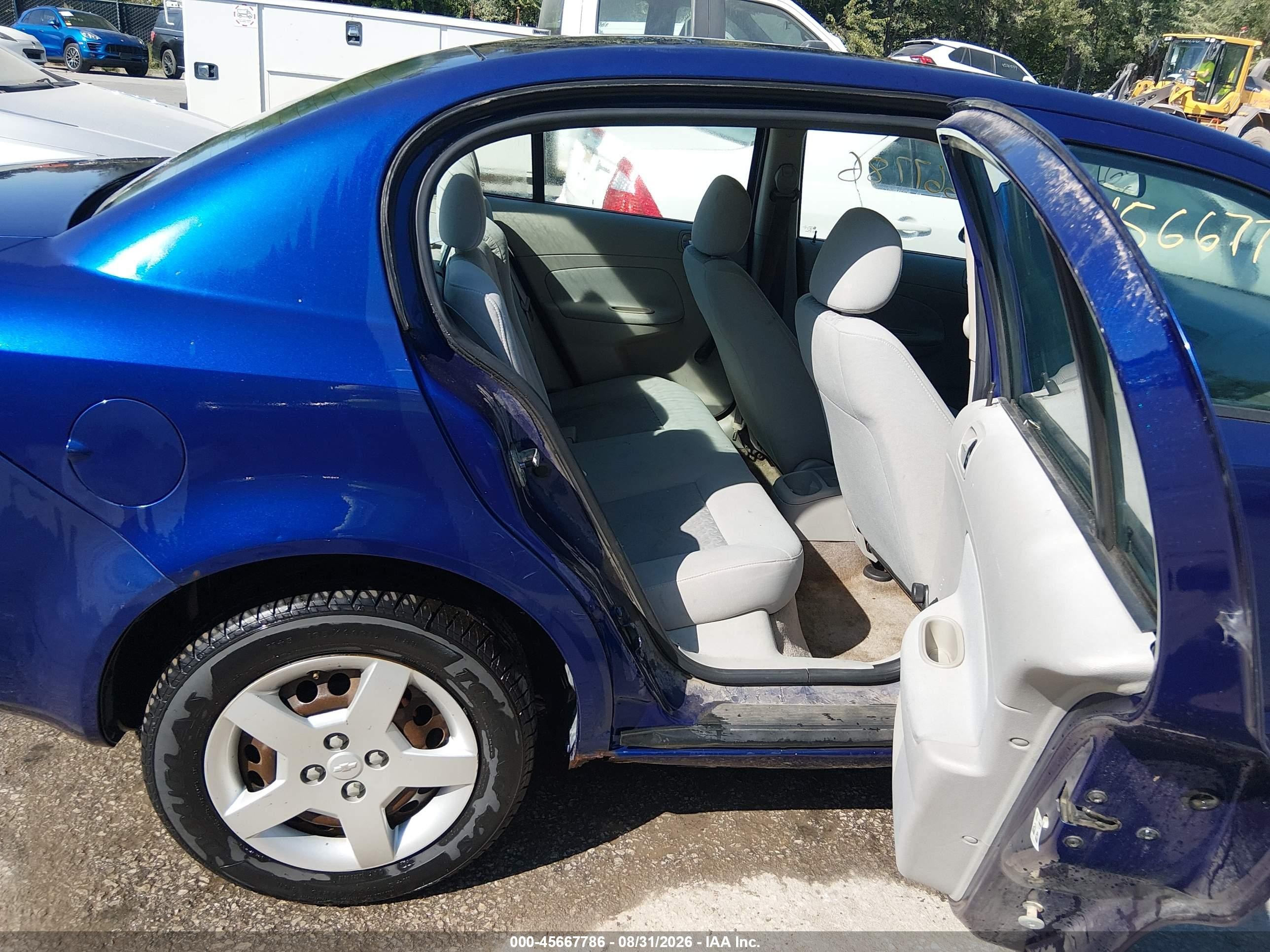 2007 Chevrolet Cobalt Ls Синий vin: 1G1AK55F577309207