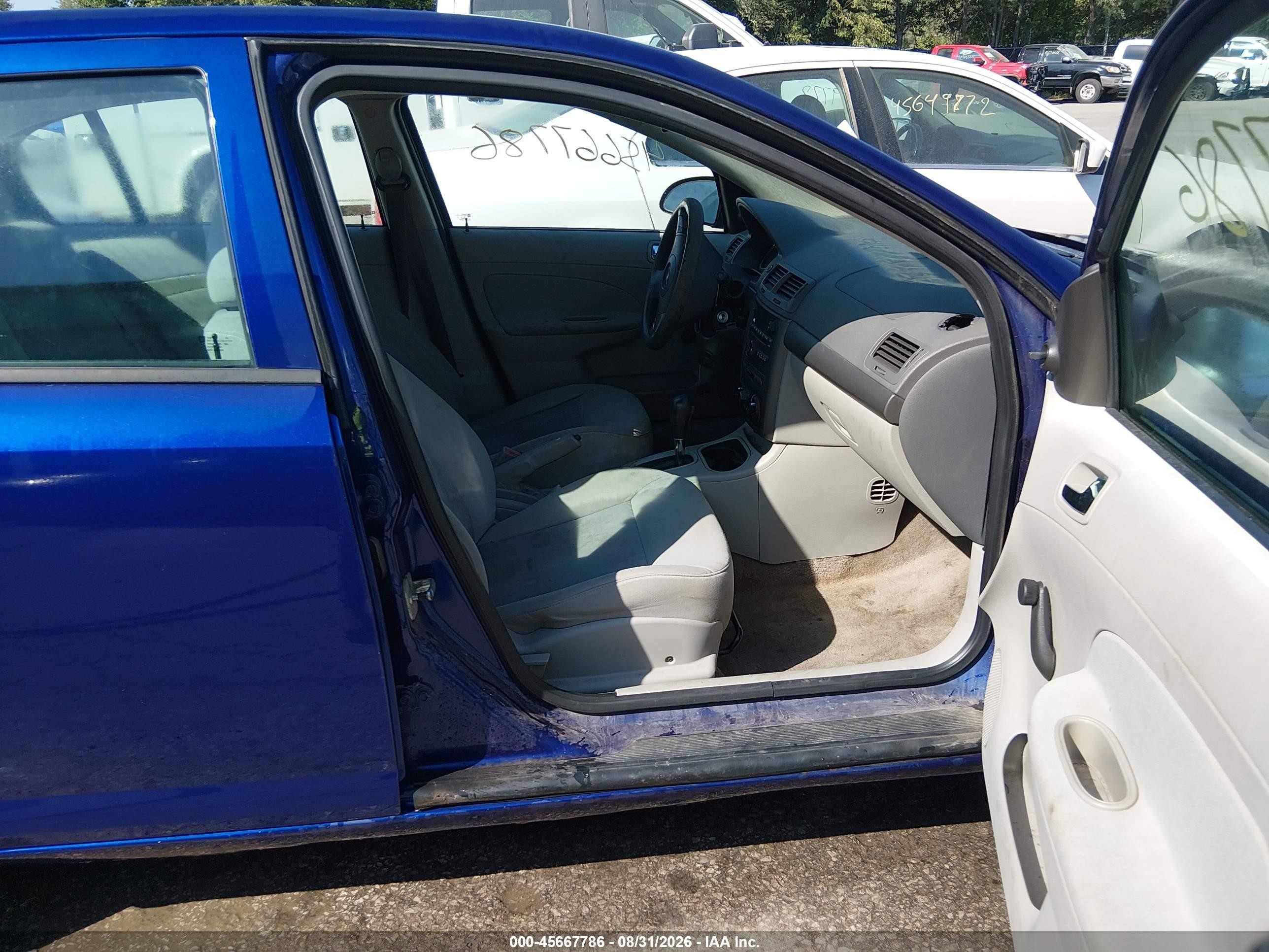 2007 Chevrolet Cobalt Ls Синий vin: 1G1AK55F577309207
