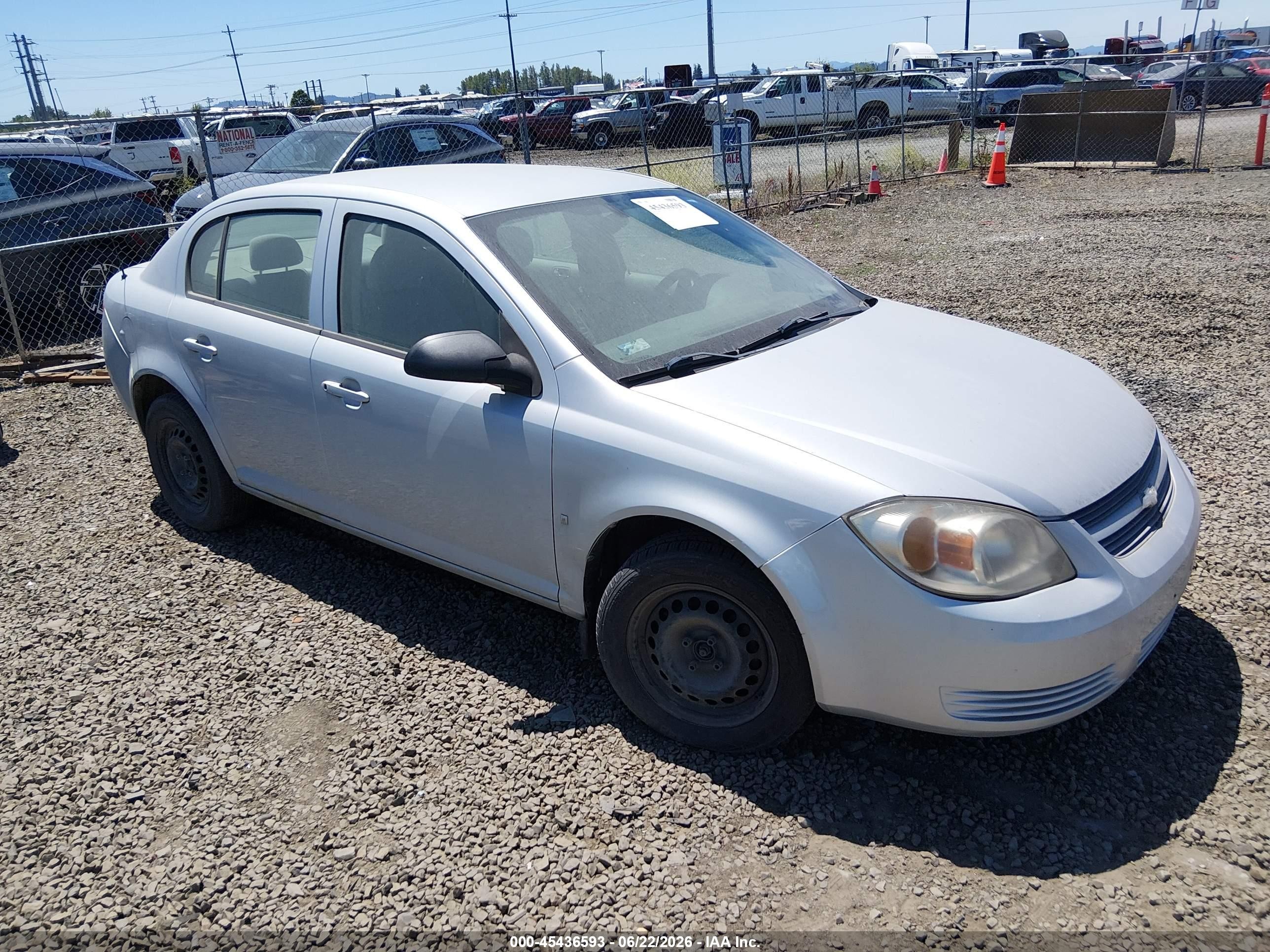 2007 Chevrolet Cobalt Ls Silver vin: 1G1AK55F577315234