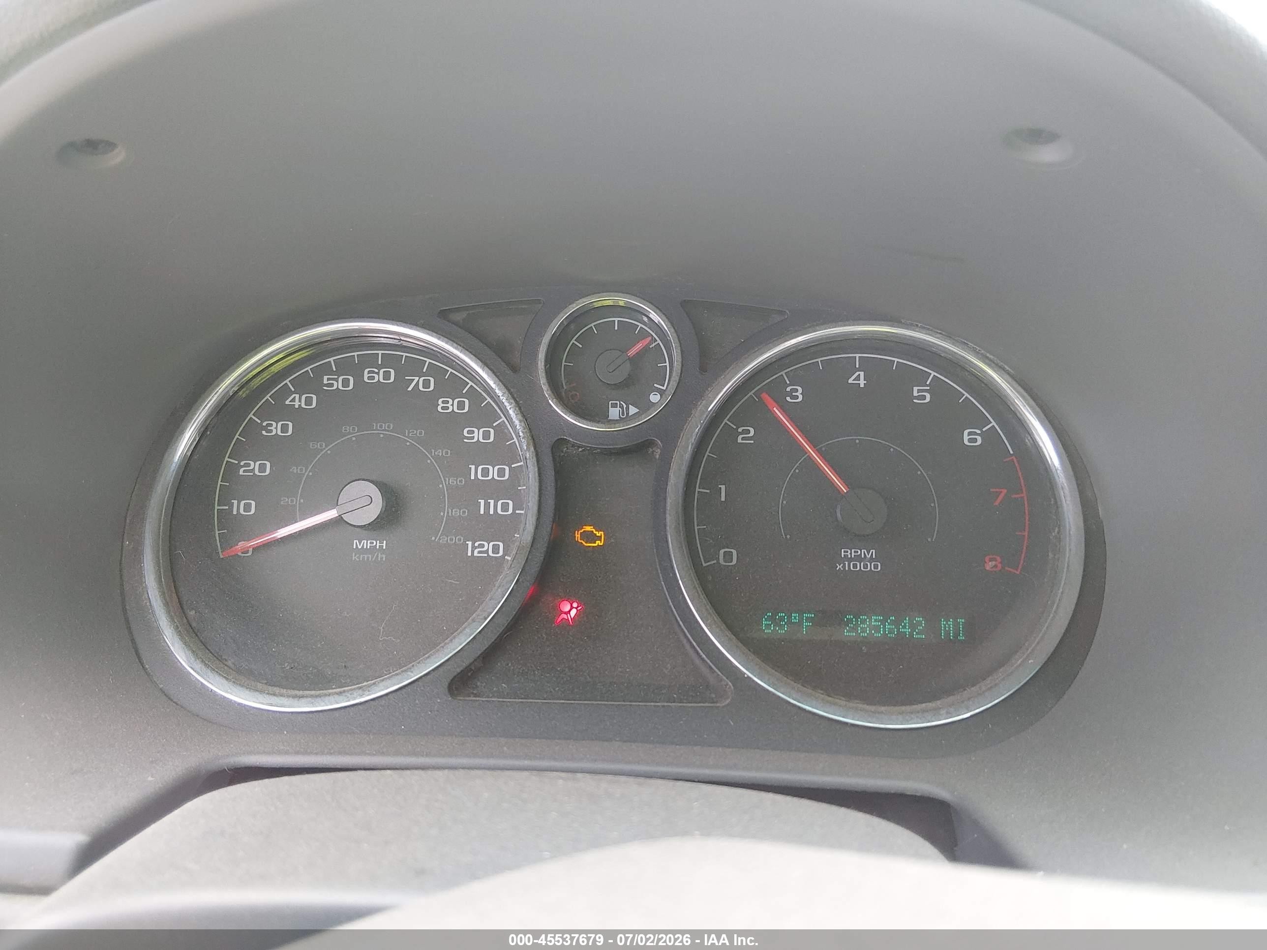 2007 Chevrolet Cobalt Ls Red vin: 1G1AK55F577349951