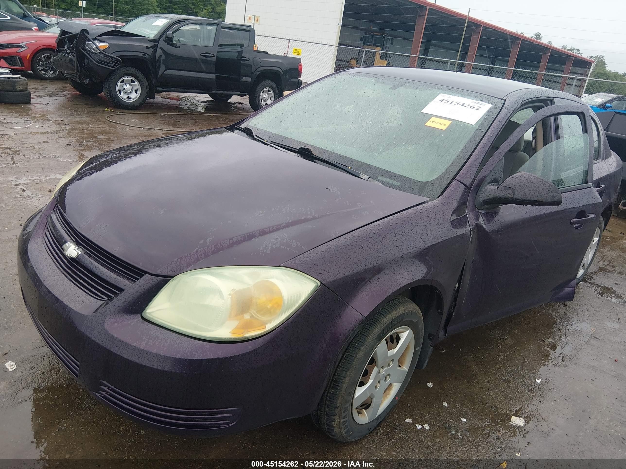 2006 Chevrolet Cobalt Ls Фиолетовый vin: 1G1AK55F667686501