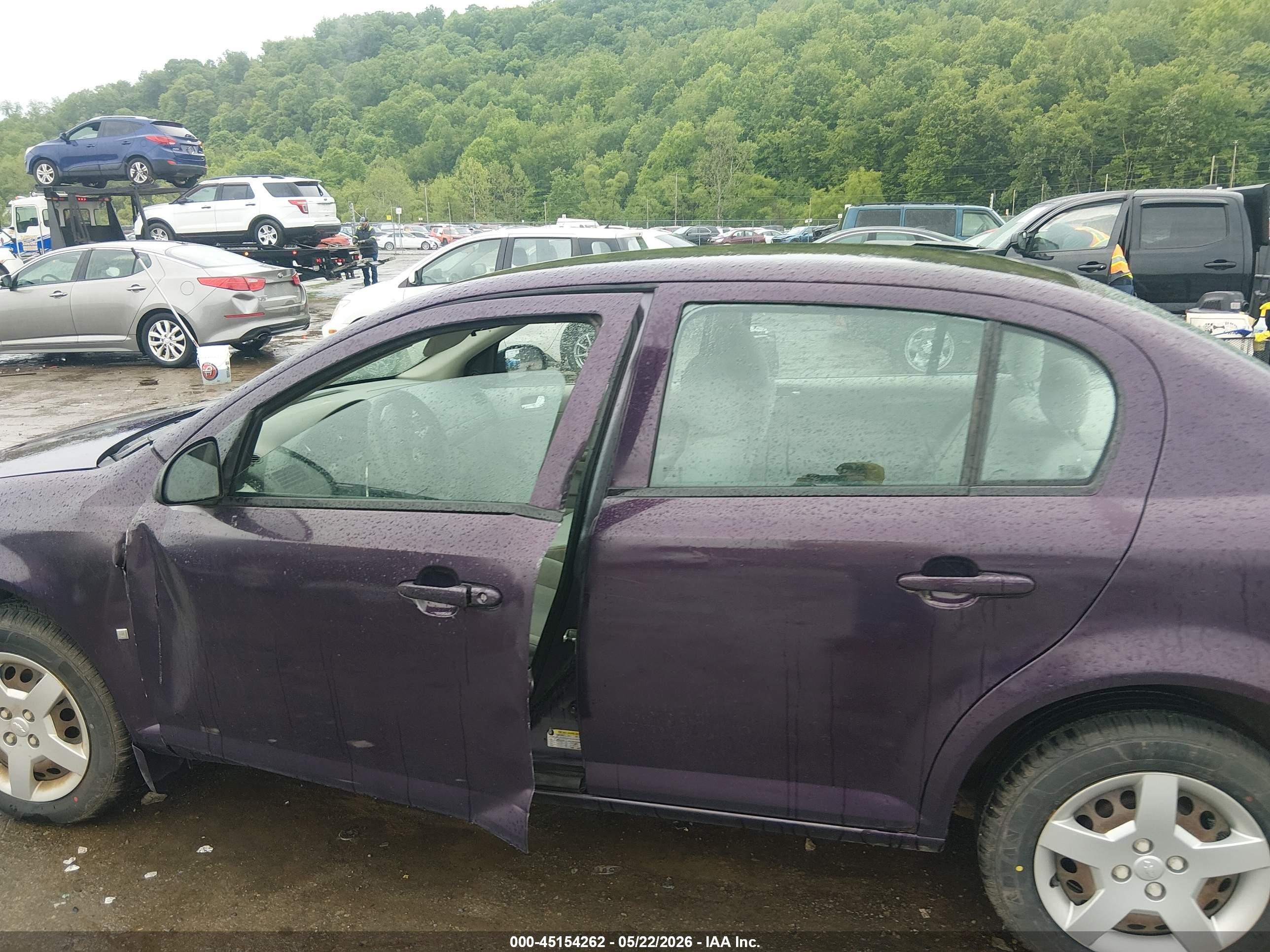 2006 Chevrolet Cobalt Ls Фиолетовый vin: 1G1AK55F667686501