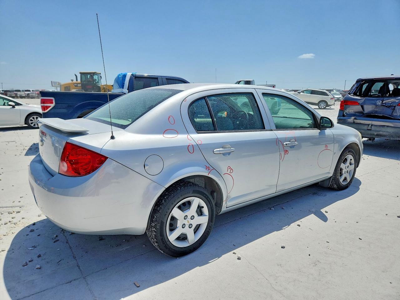 2006 Chevrolet Cobalt Ls Серебряный vin: 1G1AK55F667807673