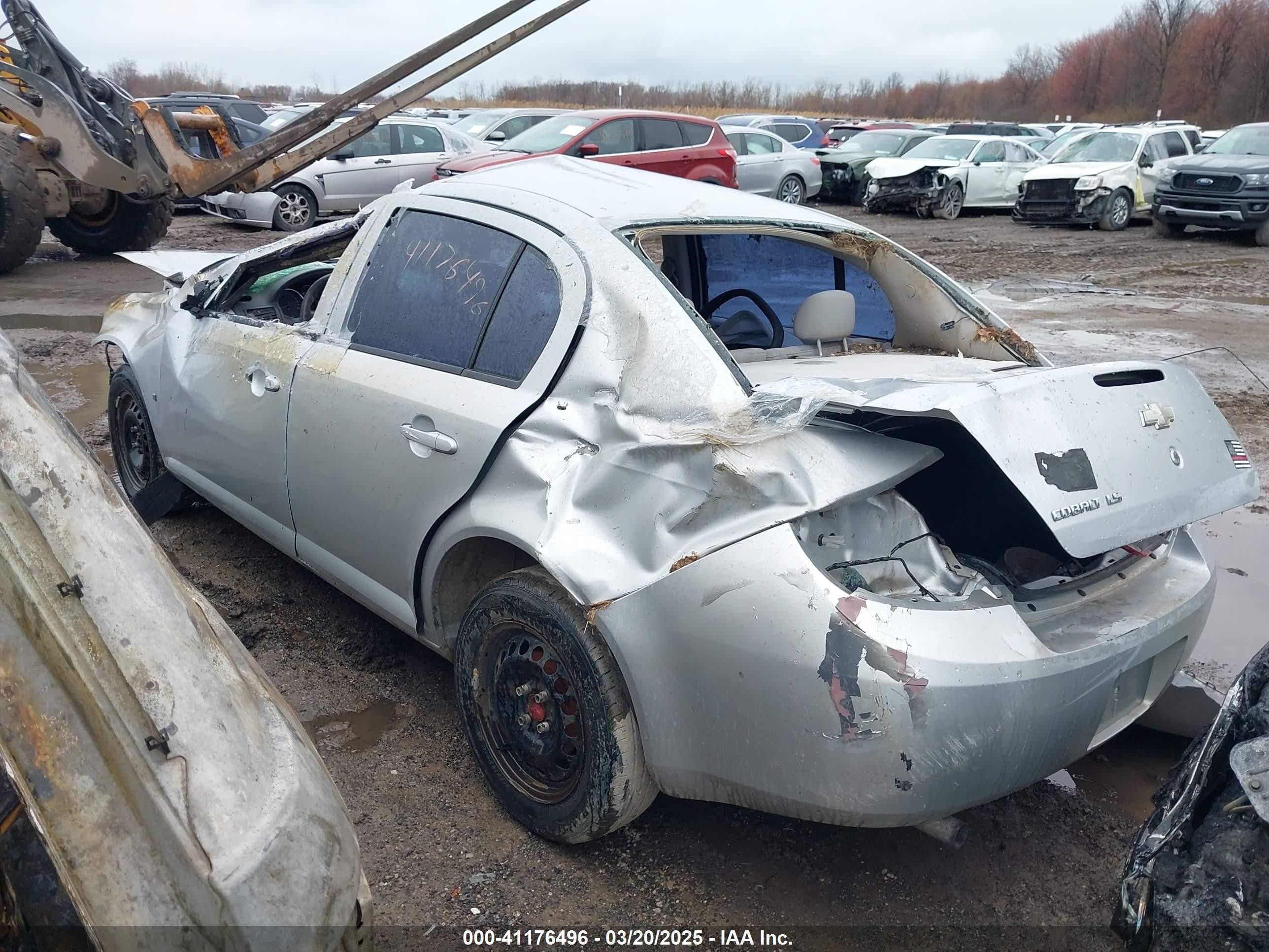 2006 Chevrolet Cobalt Ls Серебряный vin: 1G1AK55F767624377