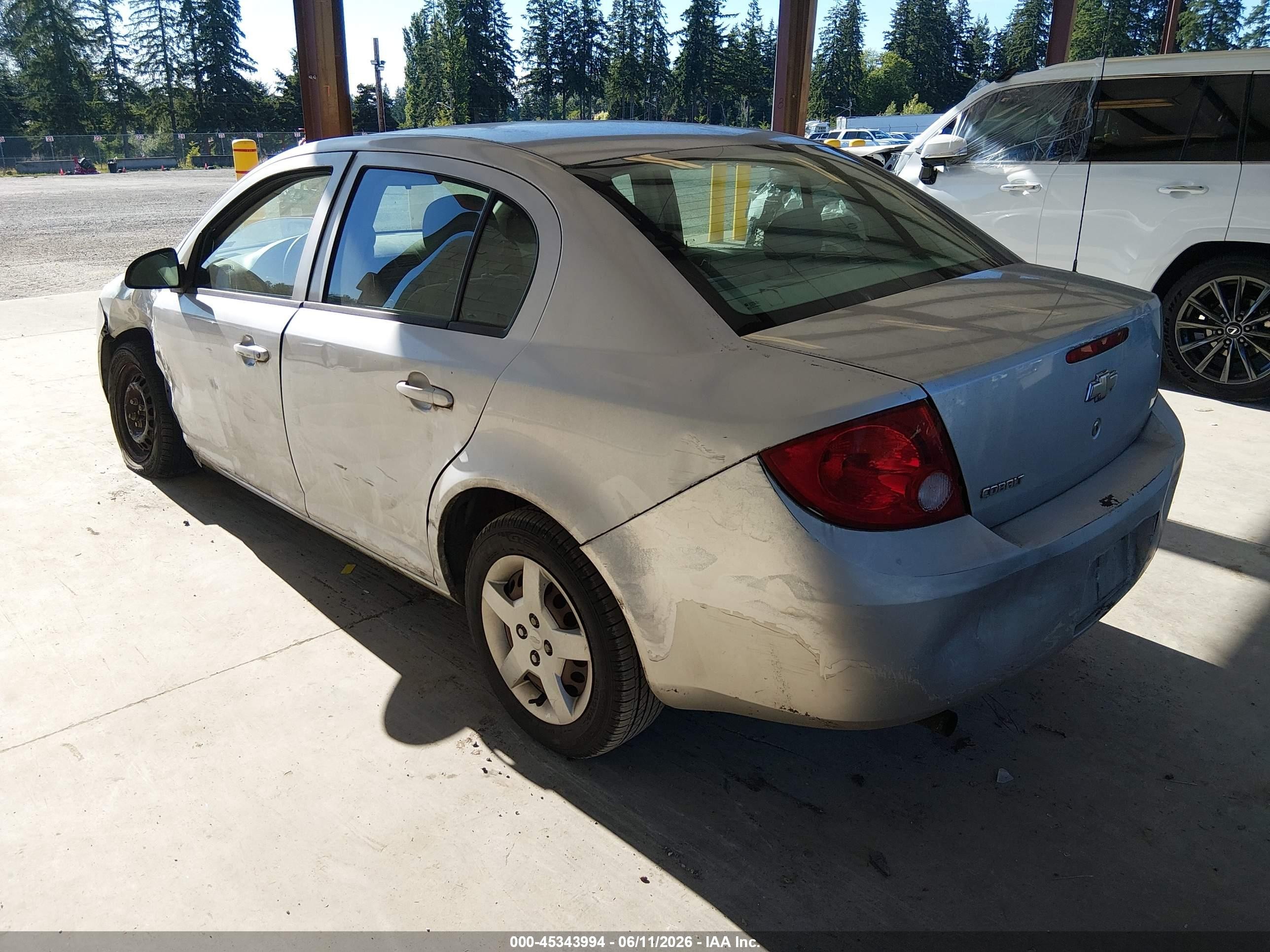 2006 Chevrolet Cobalt Ls Silver vin: 1G1AK55F867646680