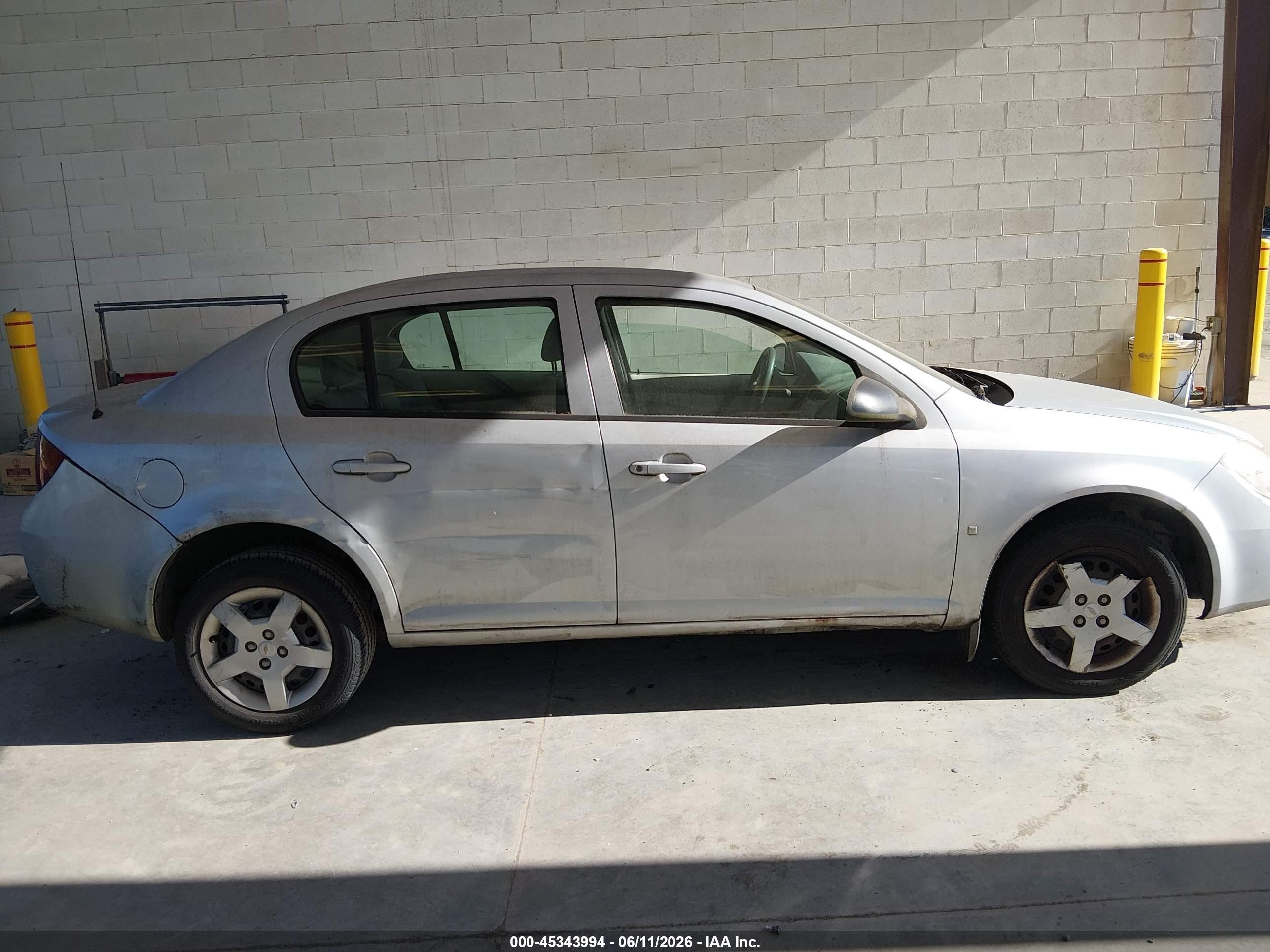 2006 Chevrolet Cobalt Ls Silver vin: 1G1AK55F867646680