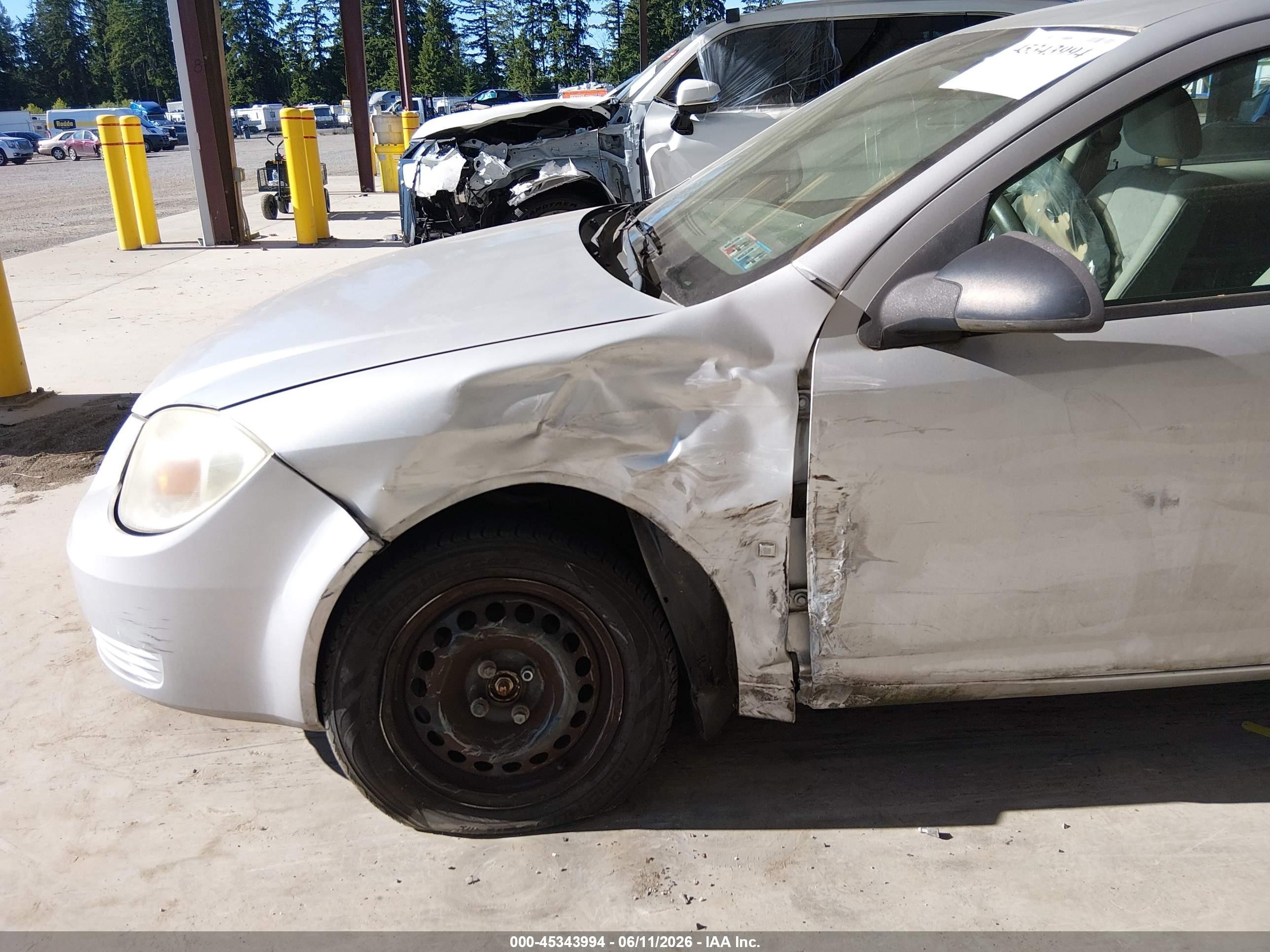 2006 Chevrolet Cobalt Ls Silver vin: 1G1AK55F867646680