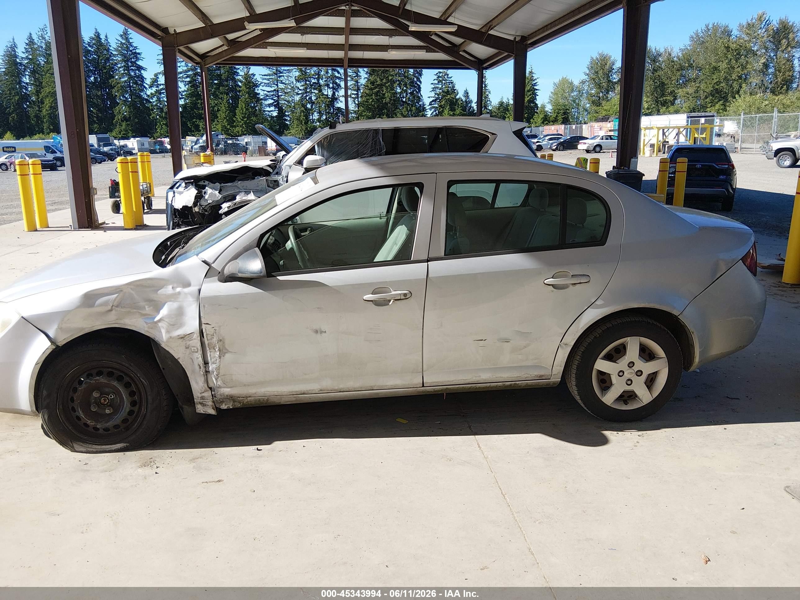 2006 Chevrolet Cobalt Ls Silver vin: 1G1AK55F867646680