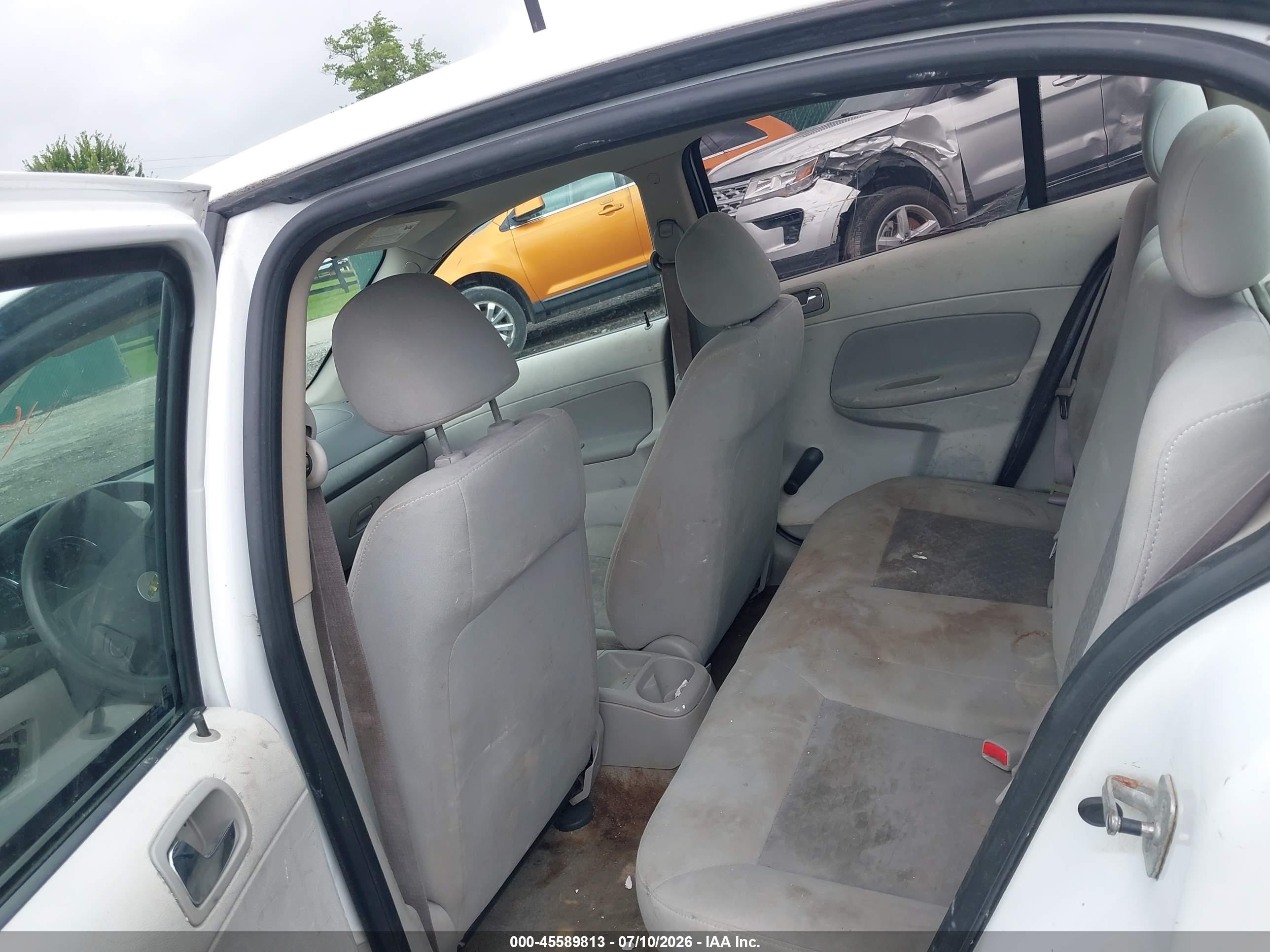 2006 Chevrolet Cobalt Ls Белый vin: 1G1AK55F867732670