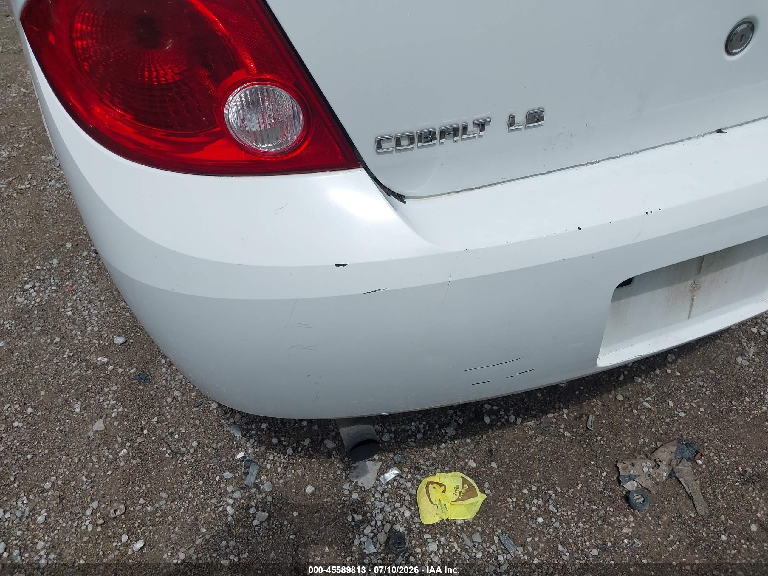 2006 Chevrolet Cobalt Ls Белый vin: 1G1AK55F867732670