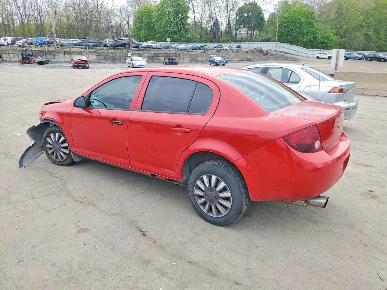 2006 Chevrolet Cobalt Ls Red vin: 1G1AK55F867853005