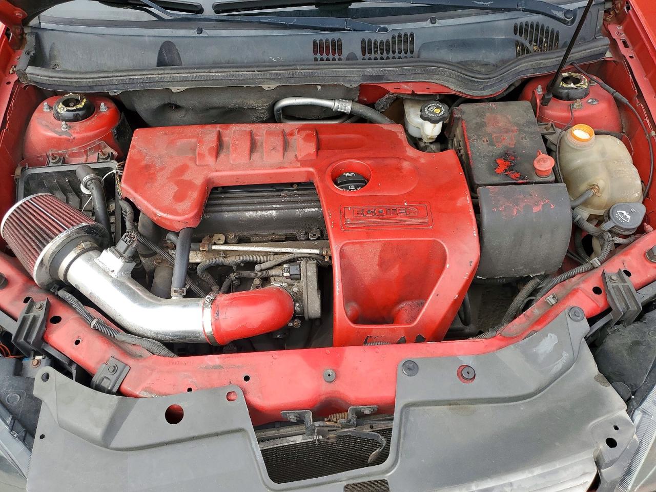 2006 Chevrolet Cobalt Ls Red vin: 1G1AK55F867853005