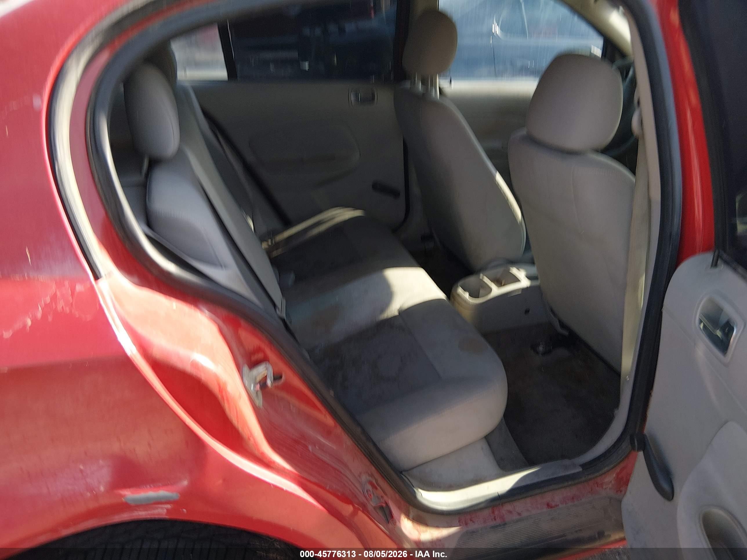 2007 Chevrolet Cobalt Ls Red vin: 1G1AK55F977330920