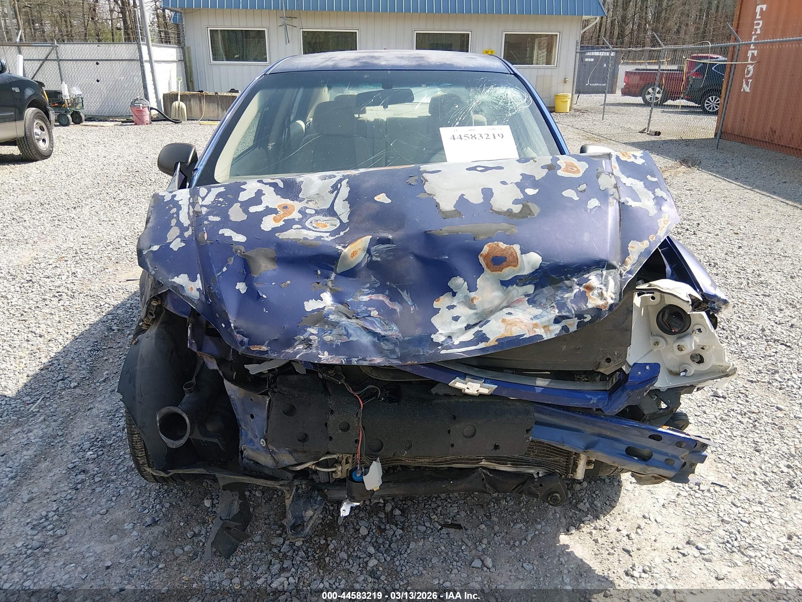 2006 Chevrolet Cobalt Ls Blue vin: 1G1AK55FX67758123