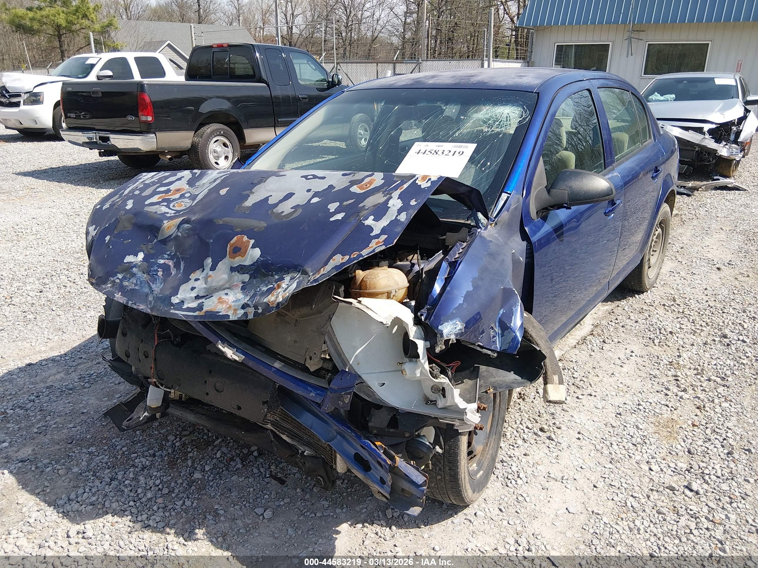 2006 Chevrolet Cobalt Ls Blue vin: 1G1AK55FX67758123