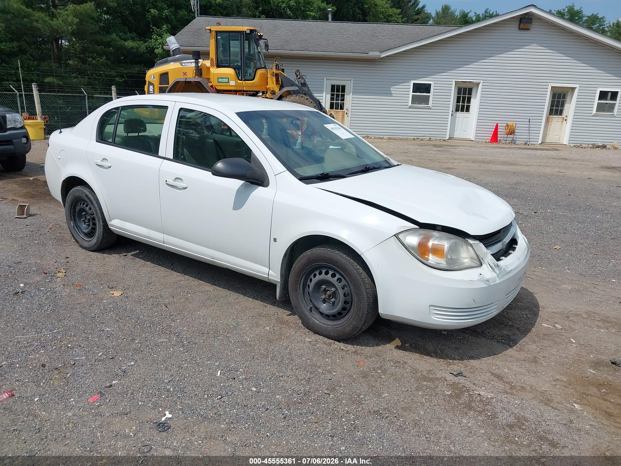 2006 Chevrolet Cobalt Ls White vin: 1G1AK55FX67881064
