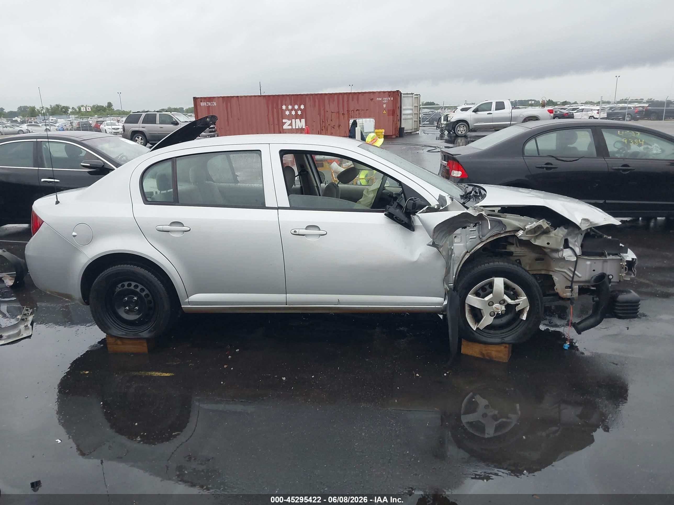 2007 Chevrolet Cobalt Ls Серебряный vin: 1G1AK55FX77128068