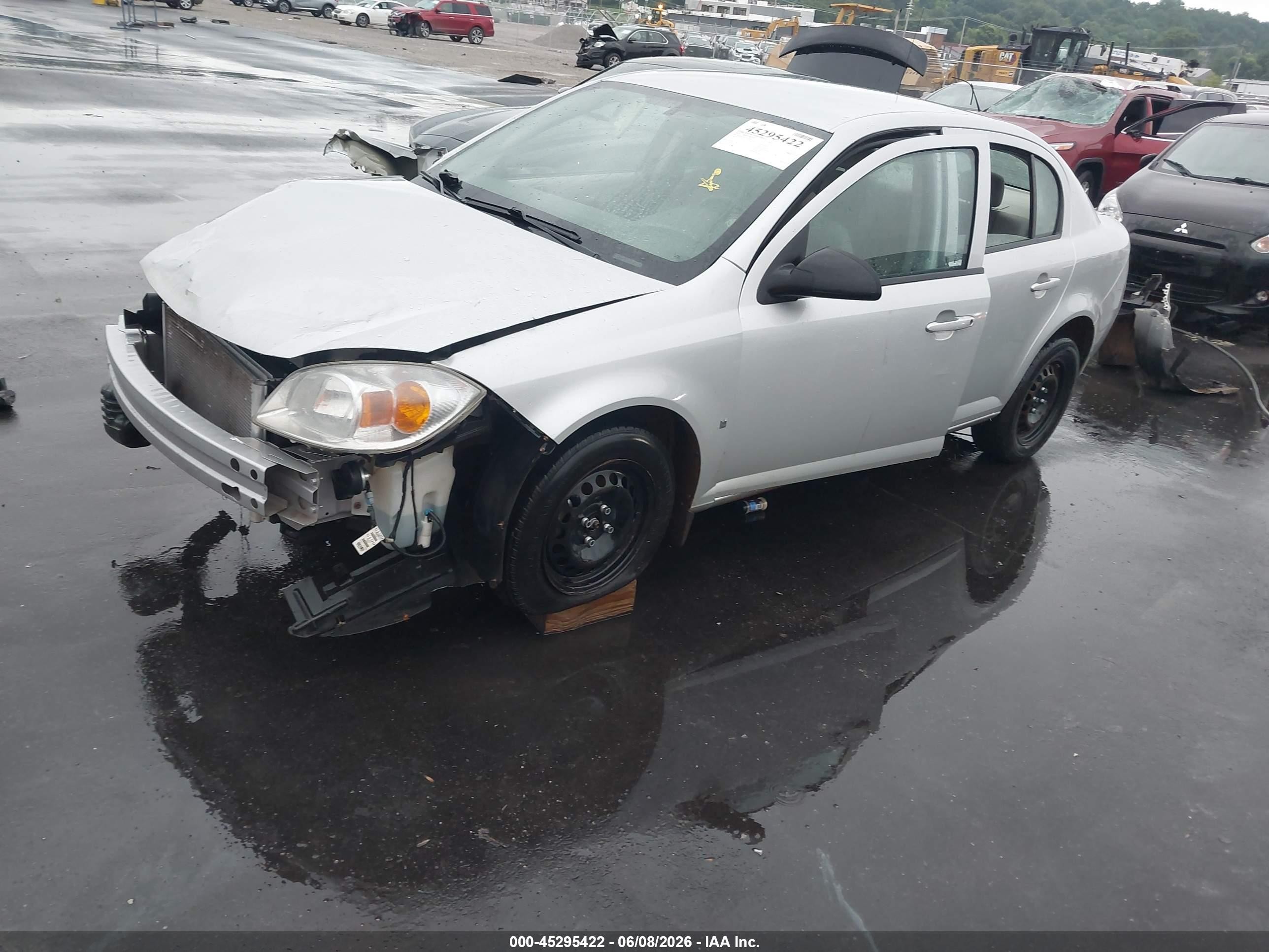 2007 Chevrolet Cobalt Ls Серебряный vin: 1G1AK55FX77128068