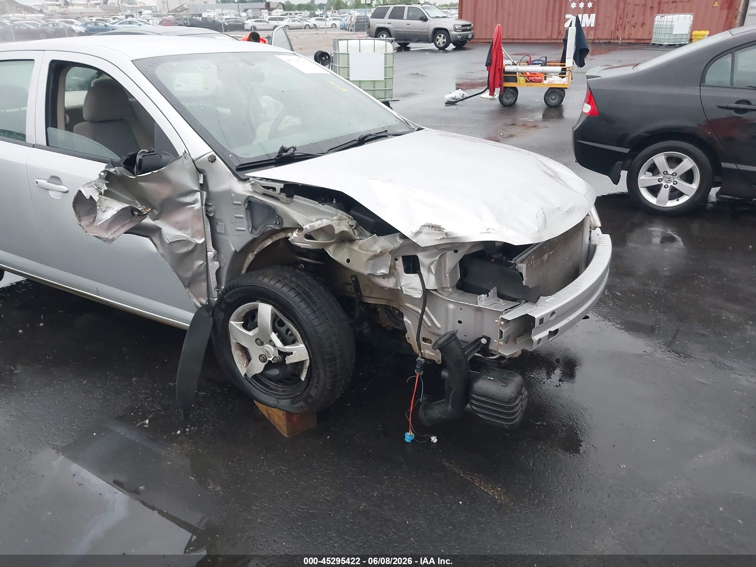 2007 Chevrolet Cobalt Ls Серебряный vin: 1G1AK55FX77128068