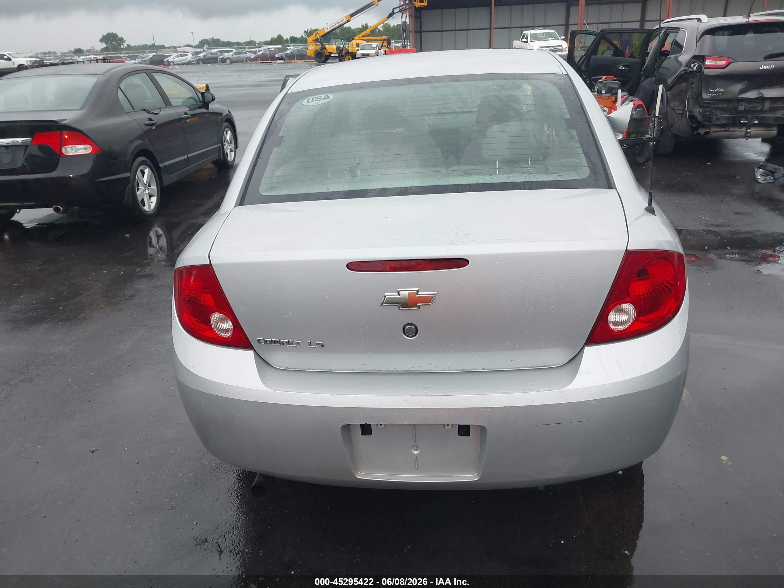 2007 Chevrolet Cobalt Ls Серебряный vin: 1G1AK55FX77128068